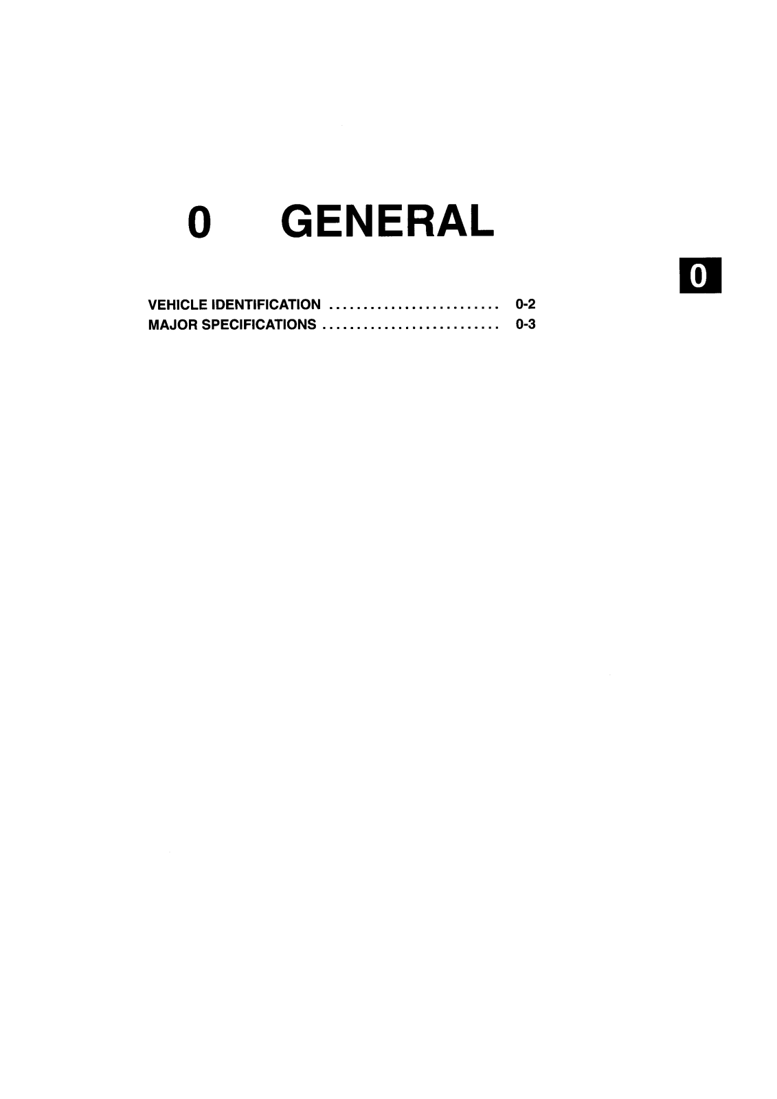 Mitsubishi Carisma 1996 User Manual