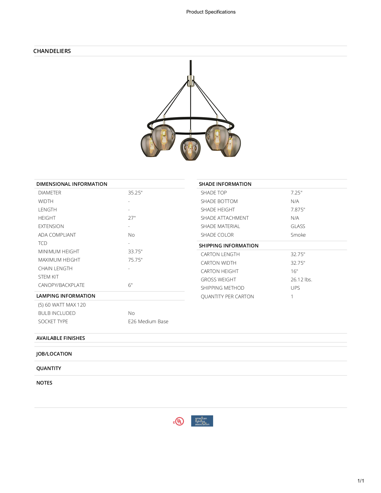 AllModern WLSG1316 Specifications - ManualMachine.com