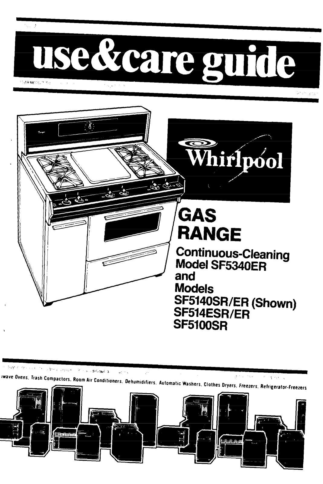 Whirlpool SF5140ER, SF5140SR, SF5340ER, SF514ESR, SF5100SR User Manual - ManualMachine.com