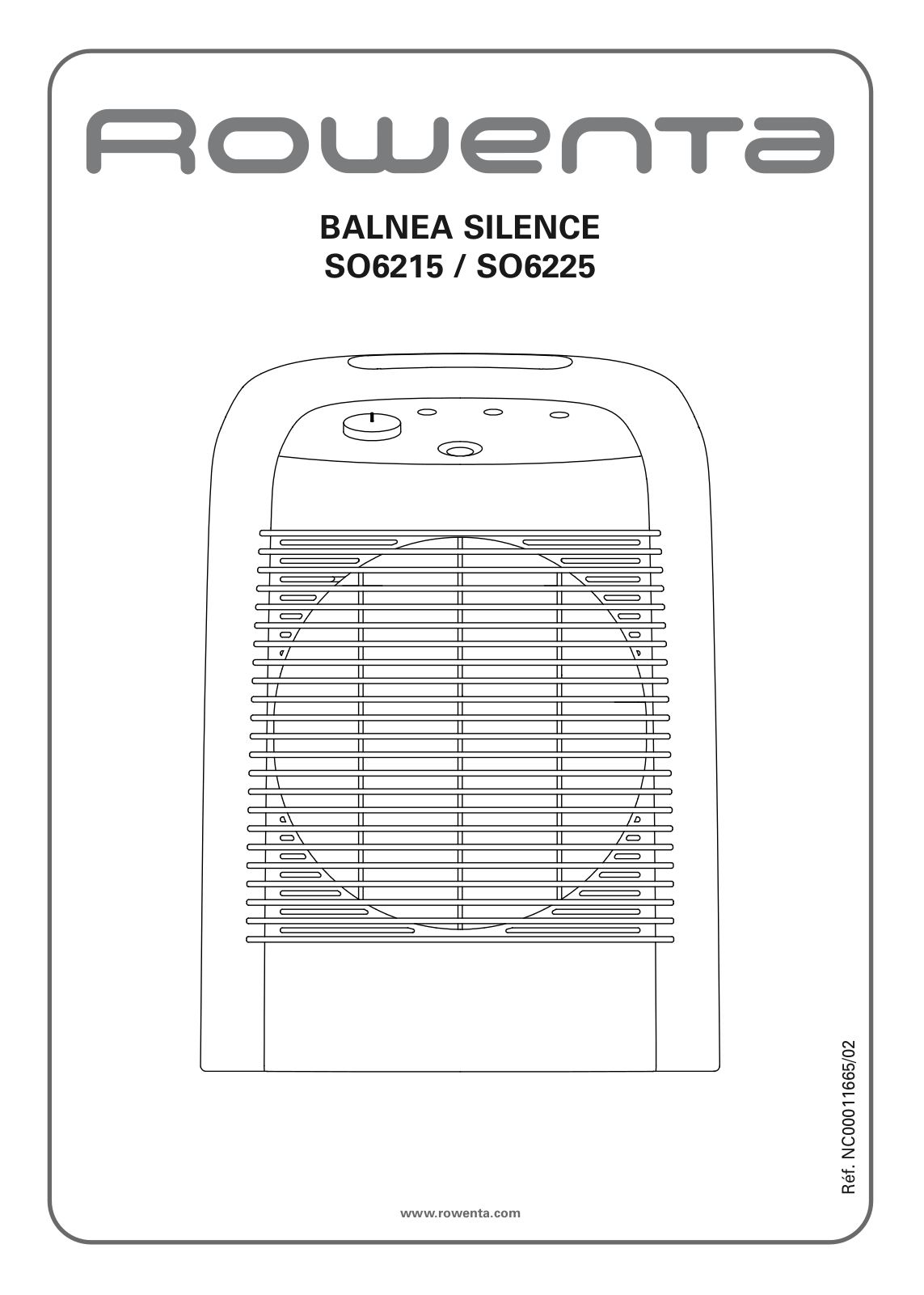 Rowenta SO 6225, SO 6215 User Manual