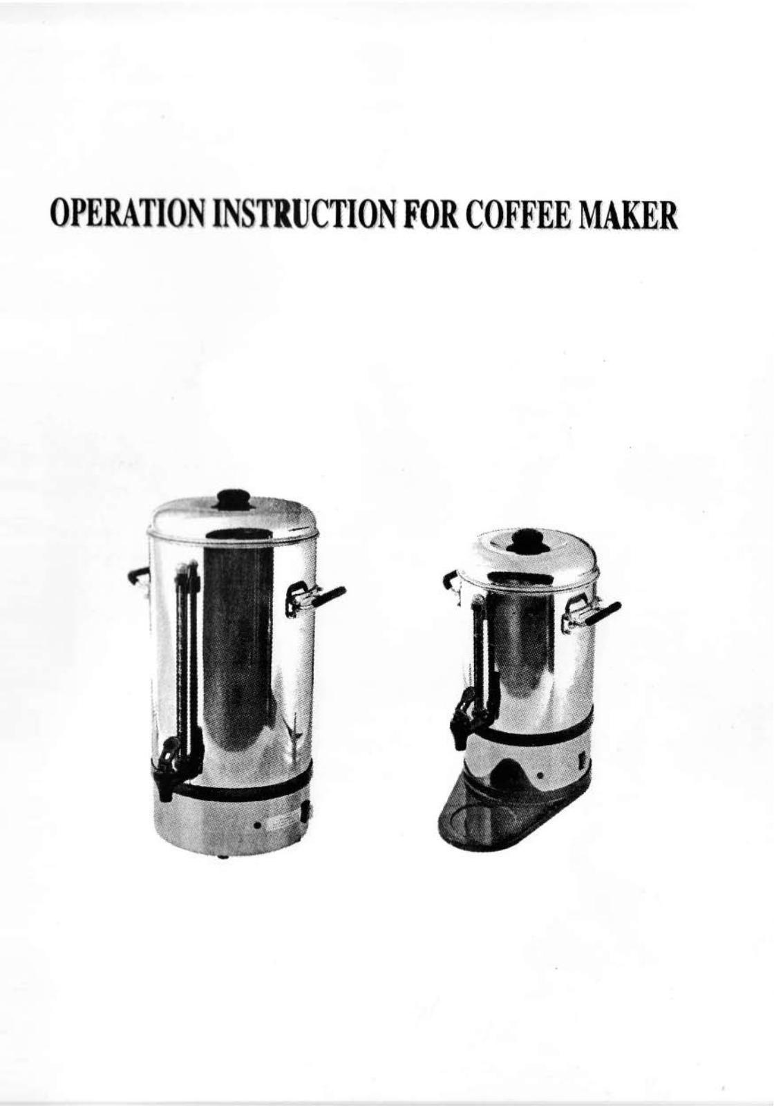 Omcan Food Machinery CP16 Installation  Manual