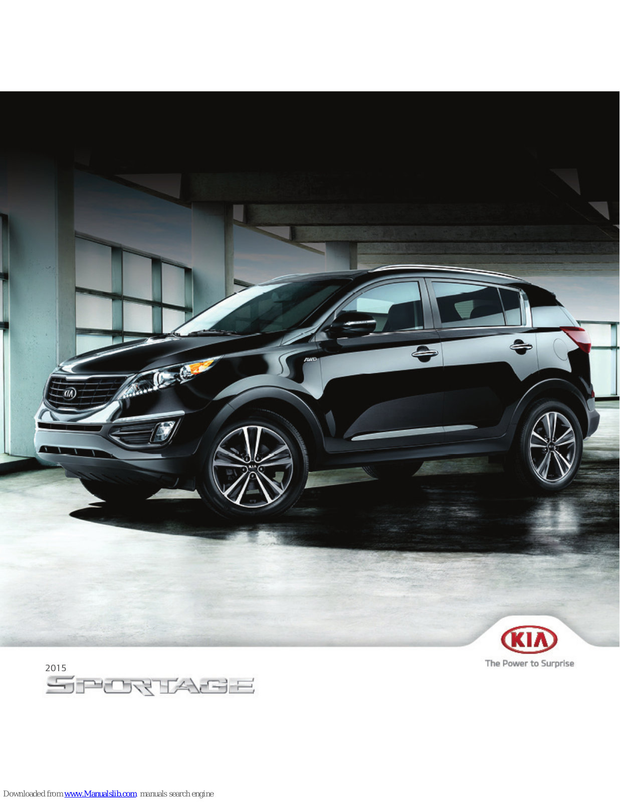 Kia 2015 Sportage Brochure & Specs