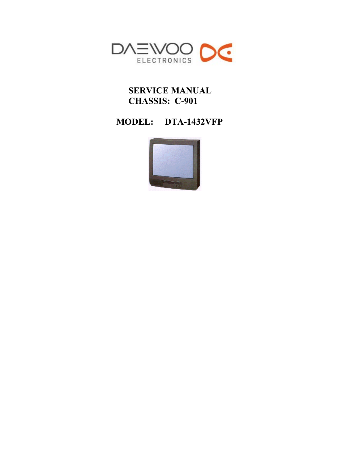 Daewoo DTA-1432 Schematic