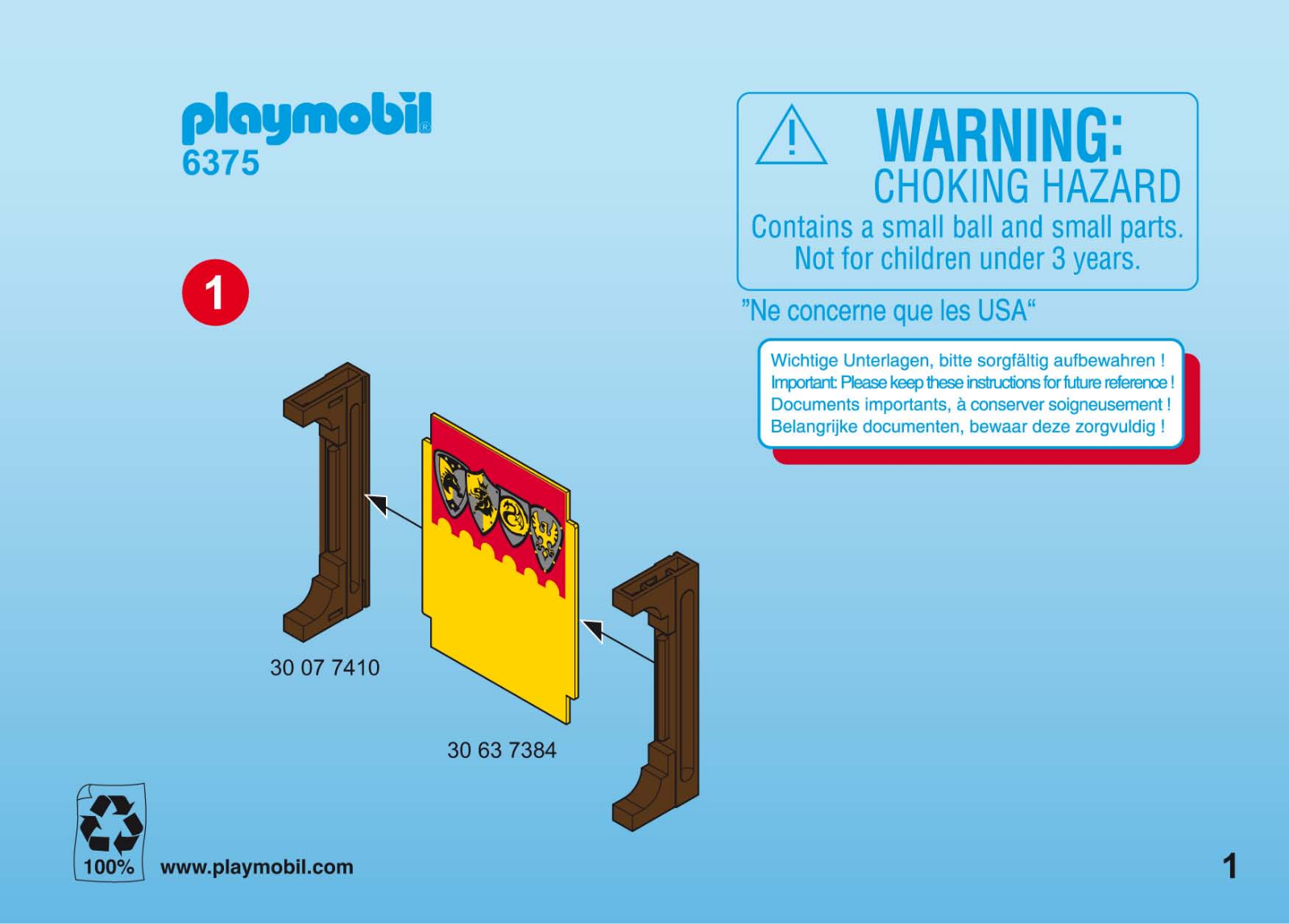 Playmobil 6375 Instructions