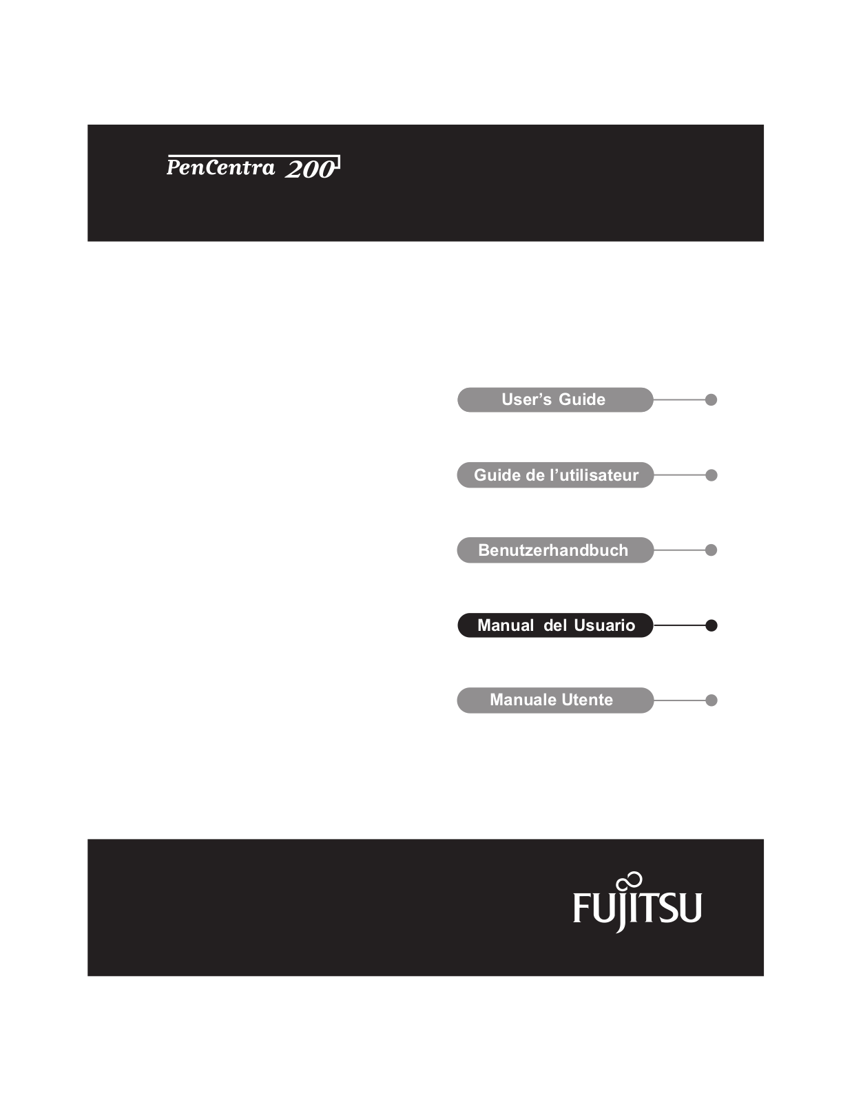 Fujitsu 200 User Manual