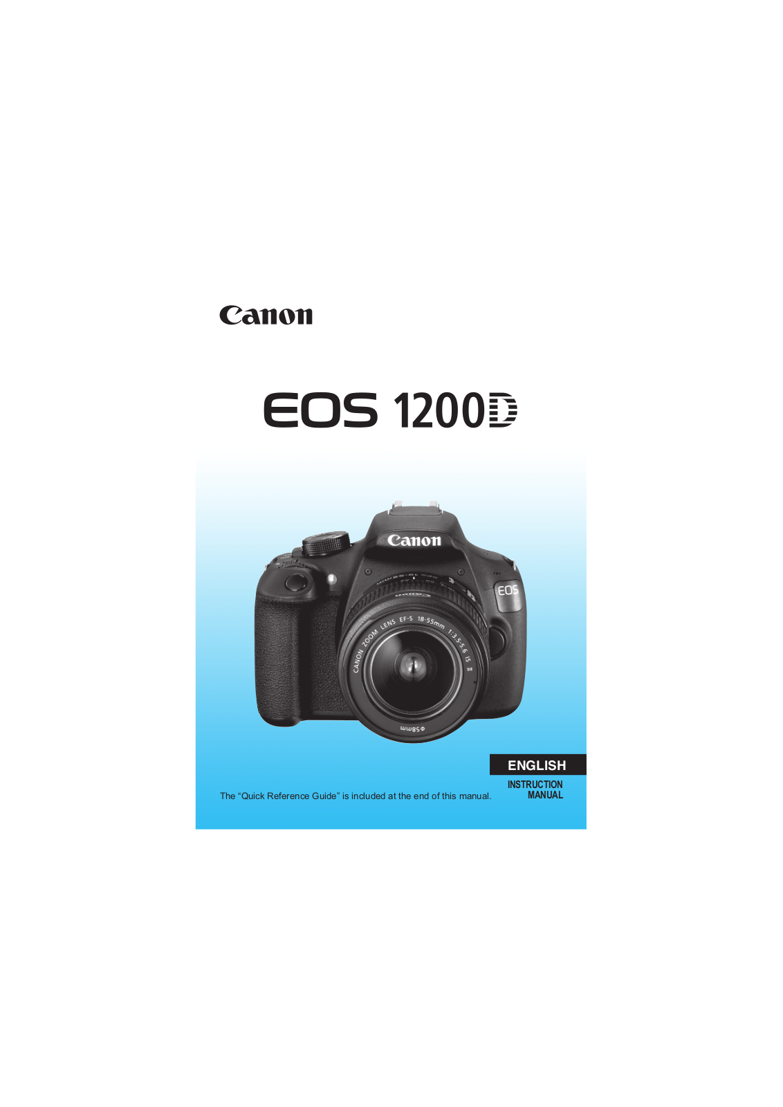 Canon 1106C010AA Instruction manual