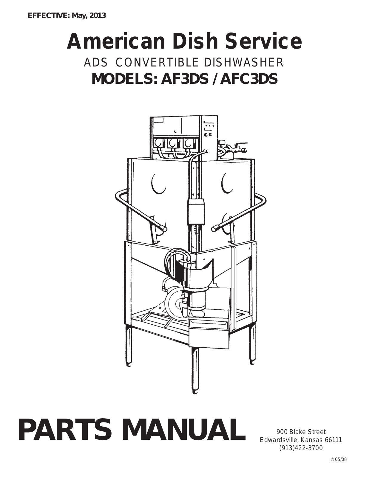 American Dish AFC3DS Parts List