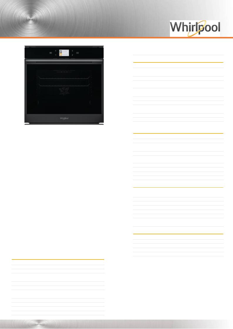 Whirlpool W Collection W9 OM2 4S1 P BSS User Manual