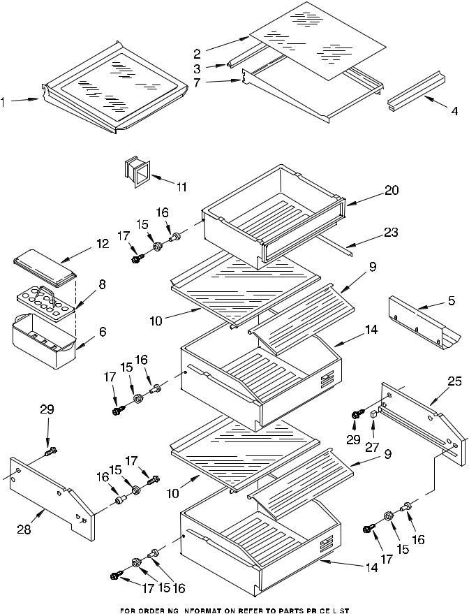 KitchenAid KSSS36QJX00 Parts List