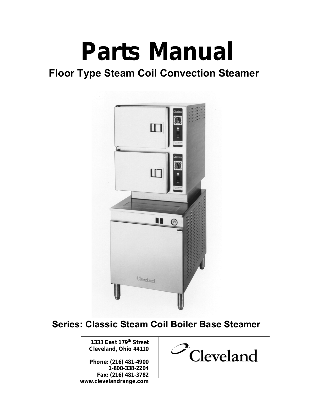 Cleveland 24-CSM Parts List