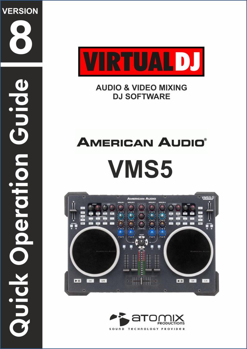 American Audio VMS5 User Manual