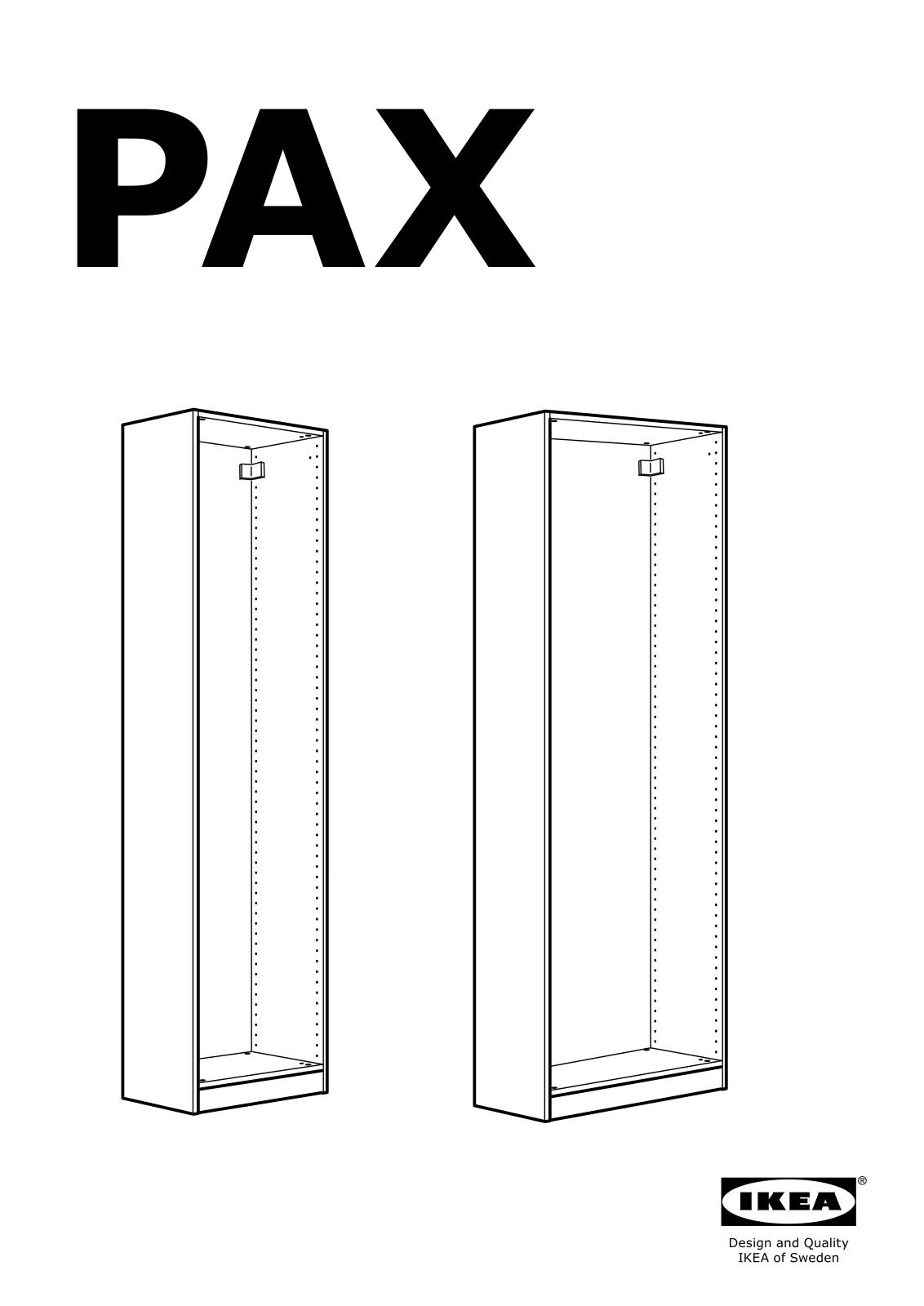 Ikea S49128257, S89127576, S89128284, S09127698 Assembly instructions