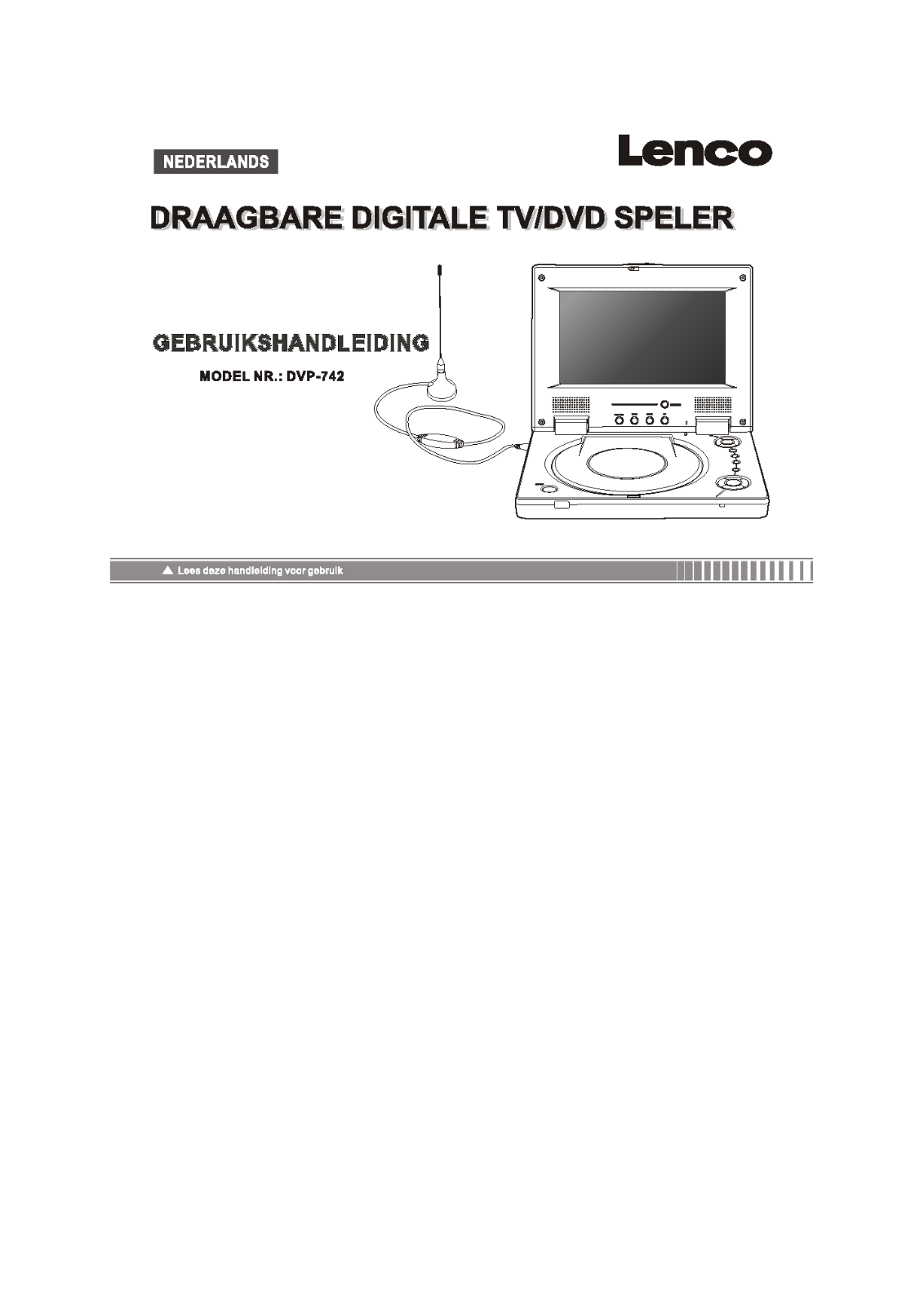 Lenco DVP-742 User Manual