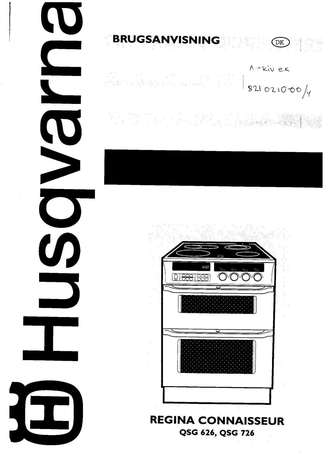 Husqvarna QSG726, QSG626 User Manual