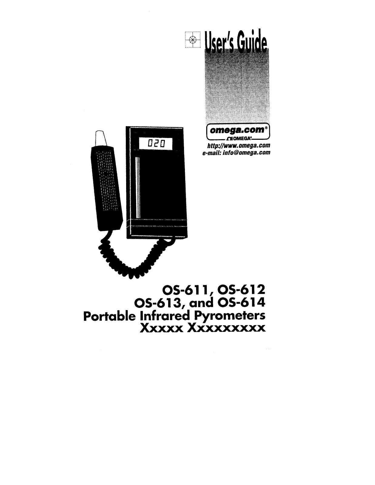 Omega OS-611, OS-612, OS-613, OS-614 User guide - ManualMachine.com