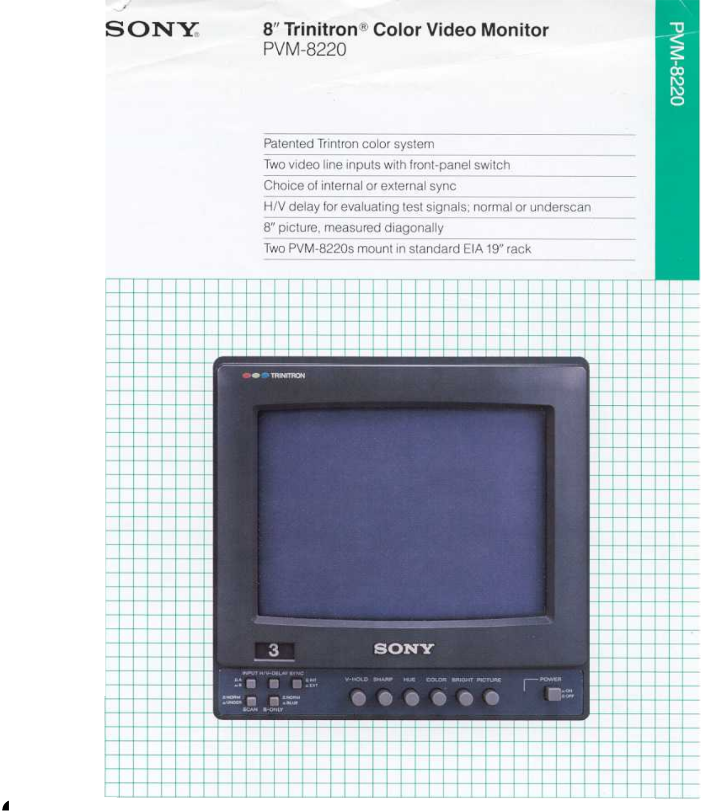 Sony PVM-8220, PVM-8221 Service Manual