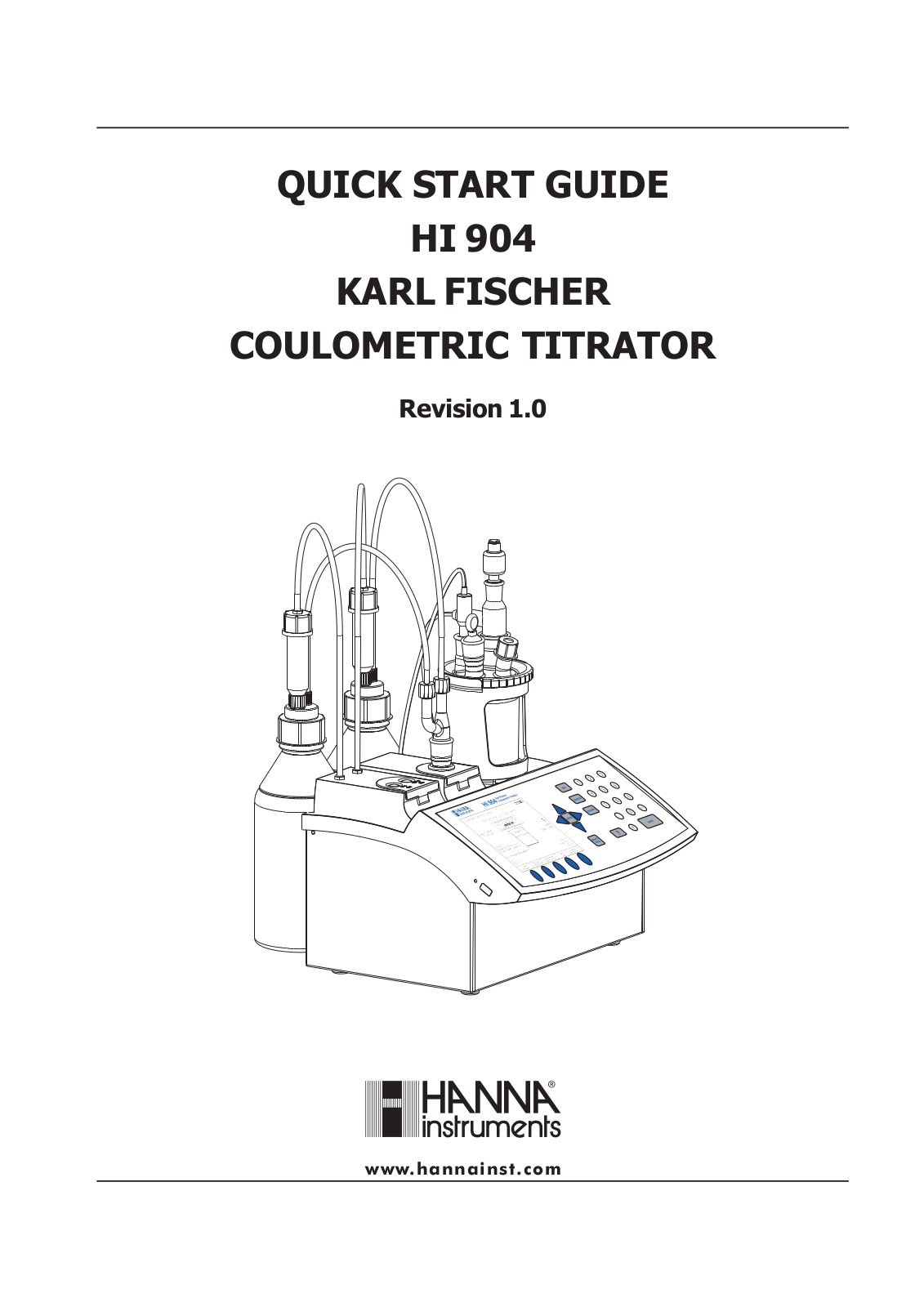 Hanna Instruments HI 904 User Manual