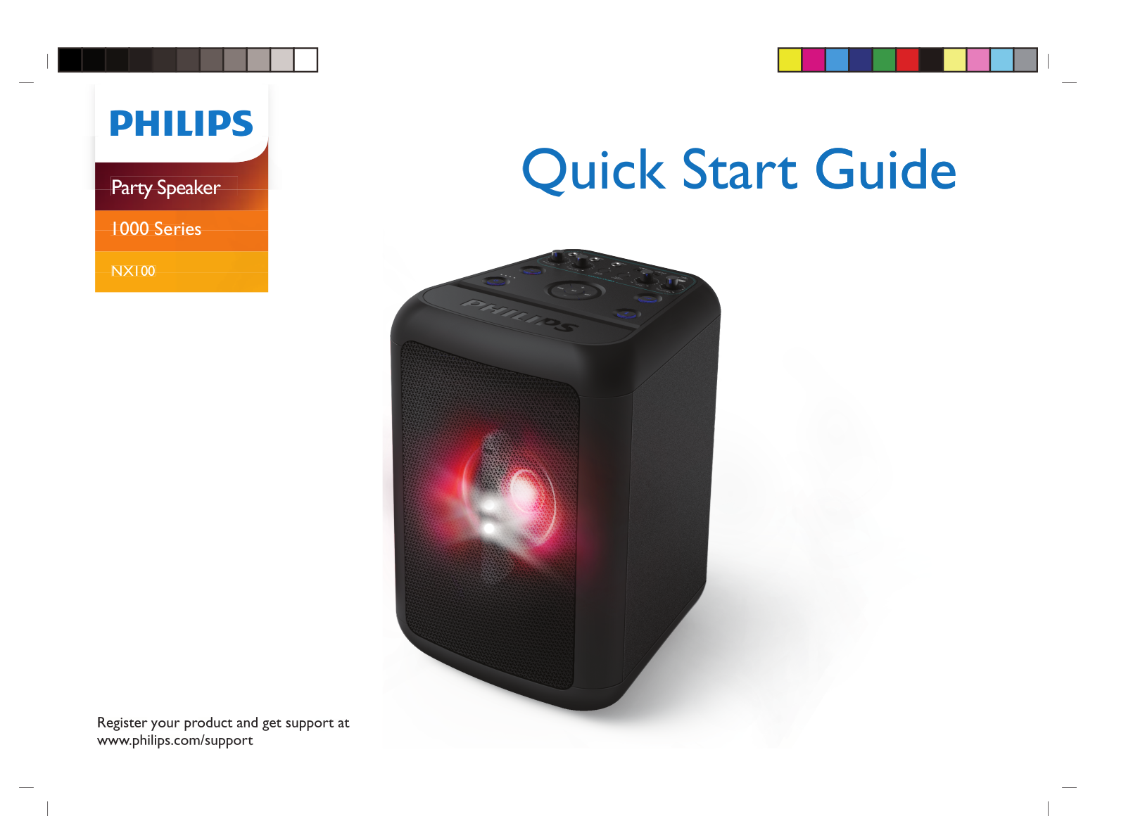 Philips TANX100 Quick Start Guide