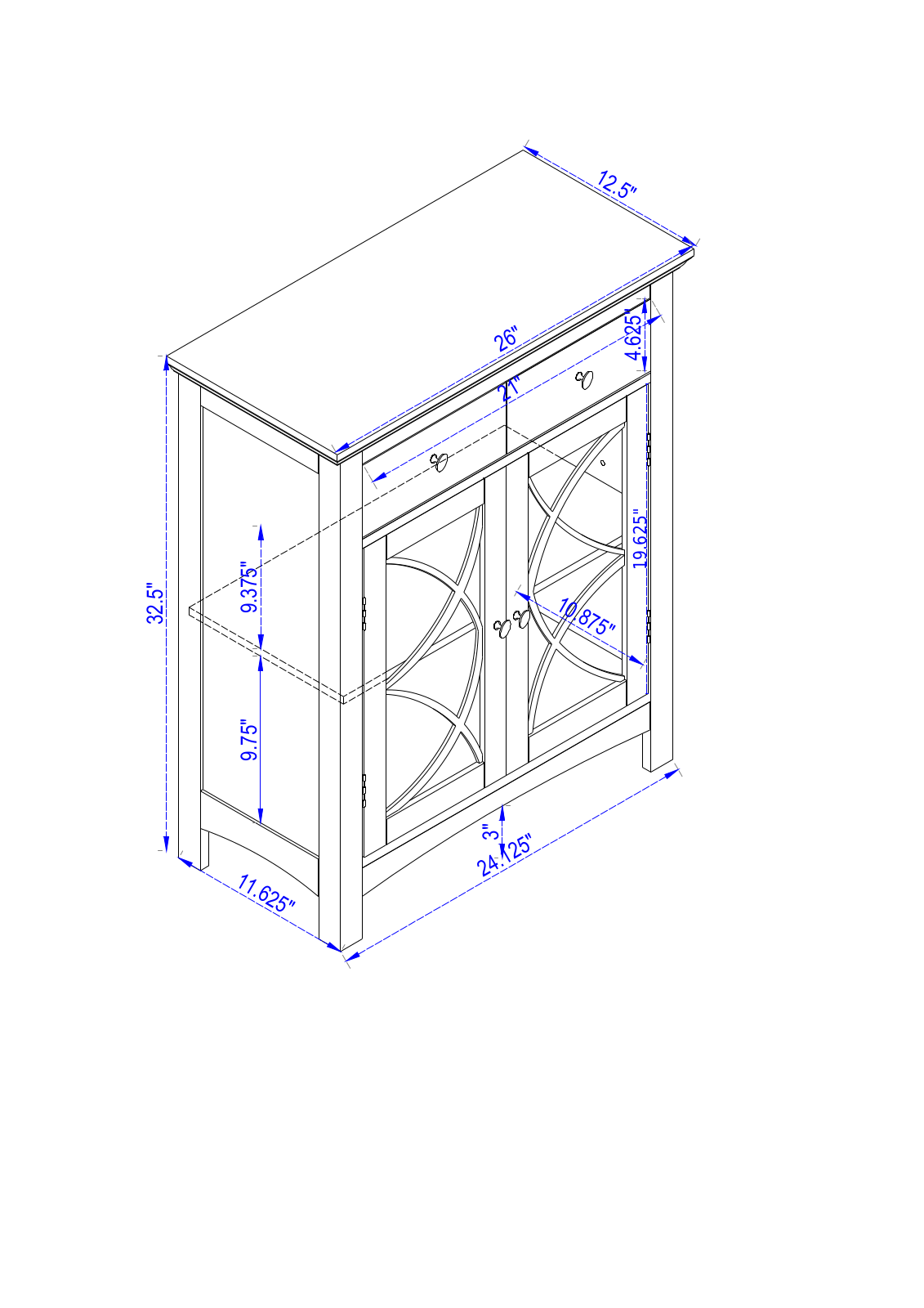 Alcott Hill W004779564 Dimensions - ManualMachine.com
