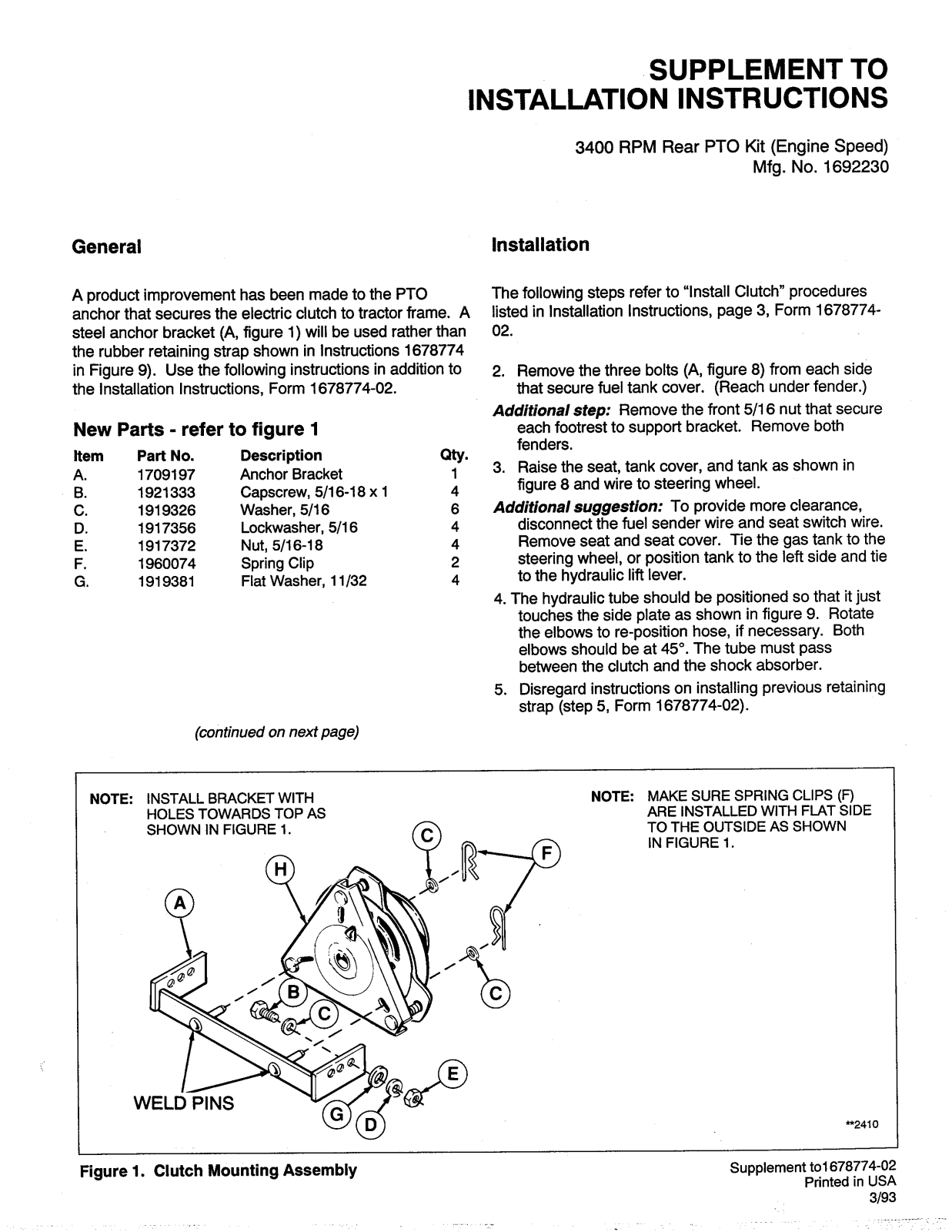 Snapper 1692230 User Manual