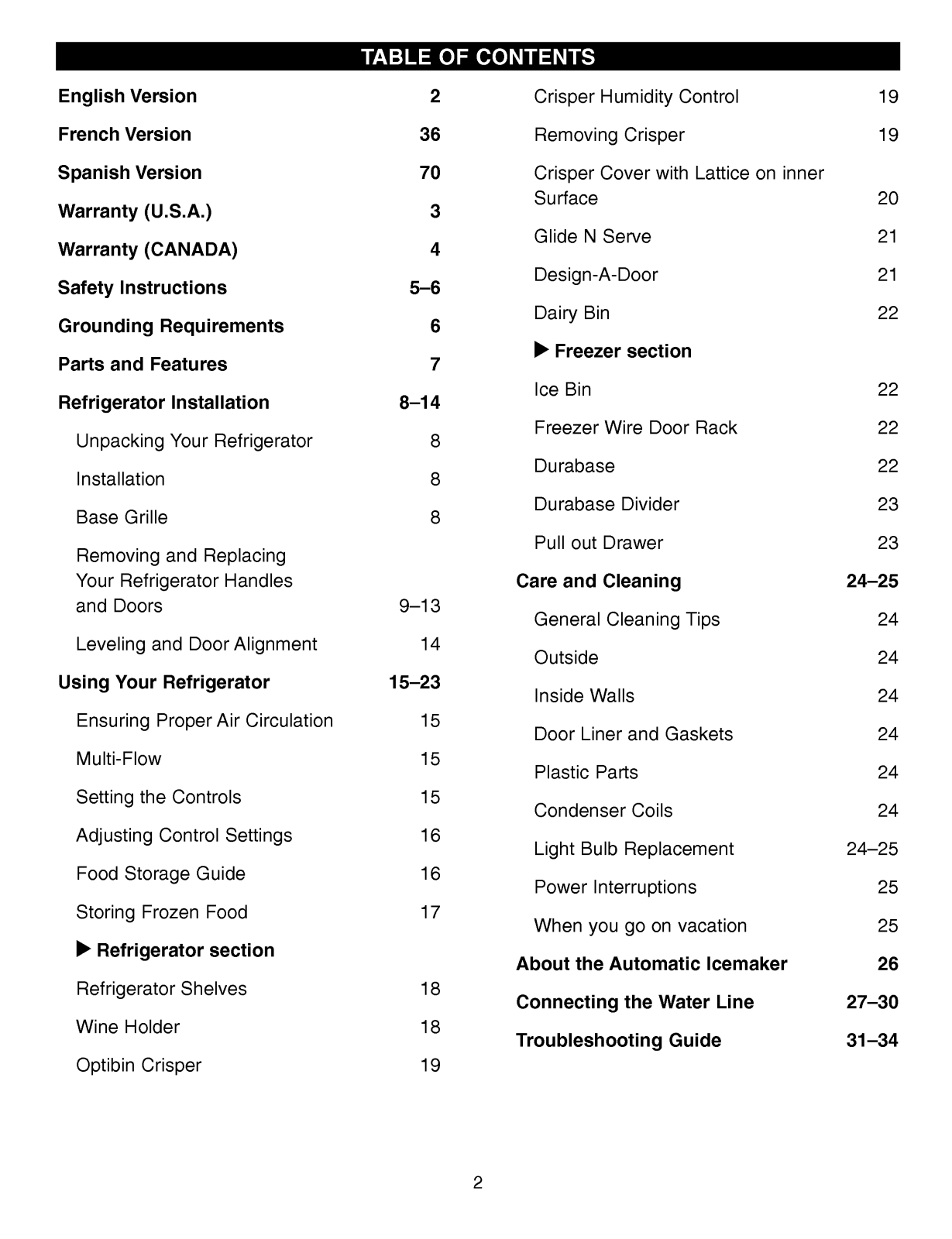 LG LRFC25750TT, LRFC25750WW User Manual