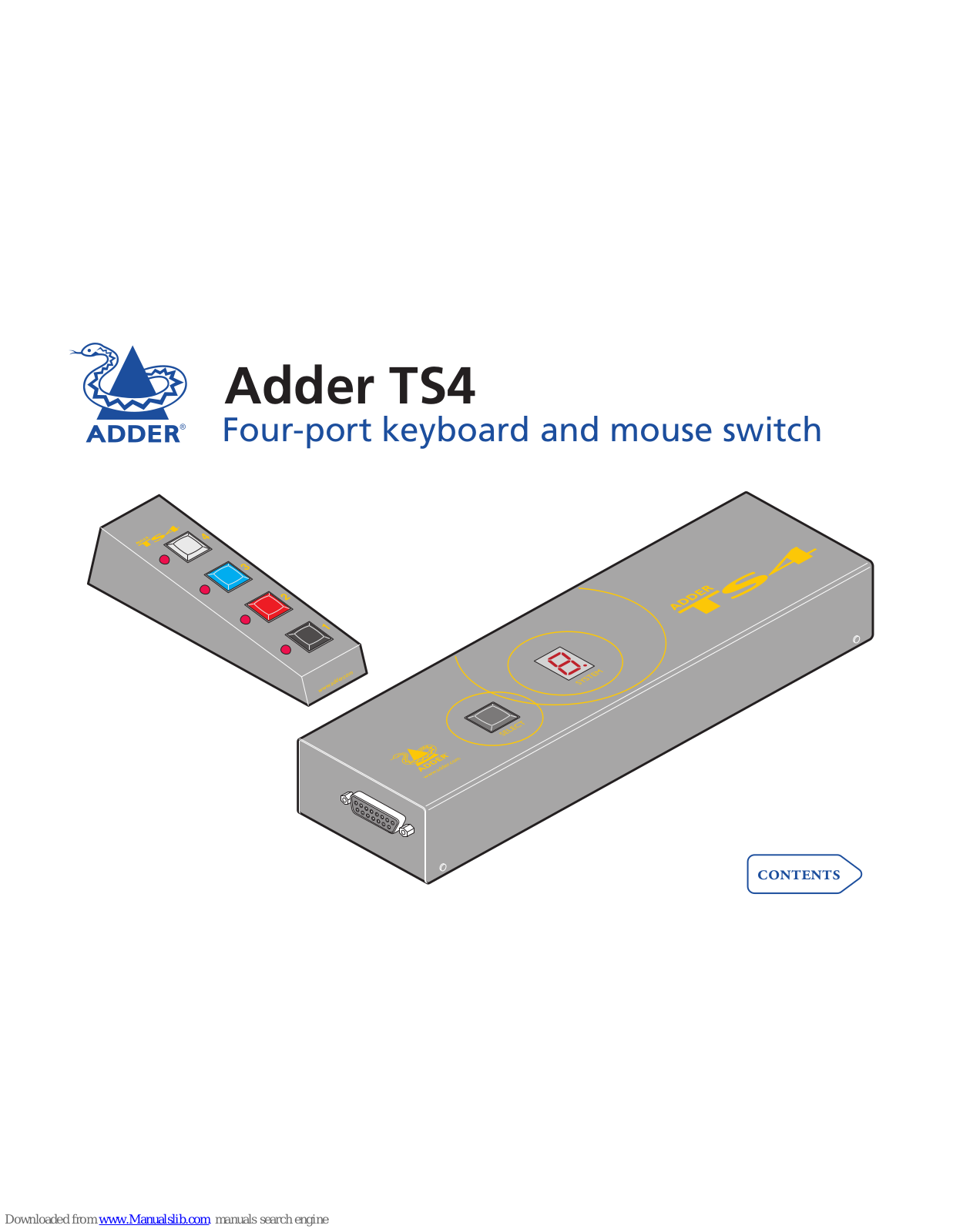 ADDER TS4 User Manual