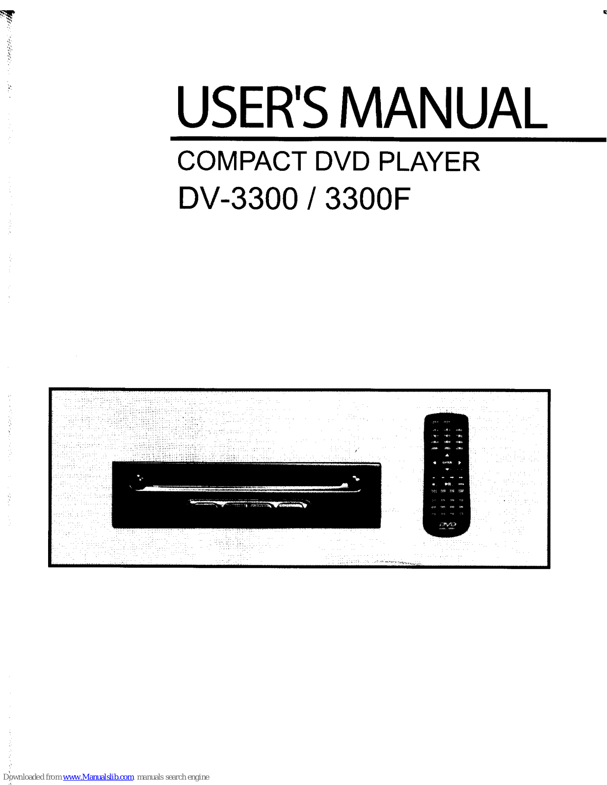 Camos DV-3300, DV-3300F User Manual - ManualMachine.com