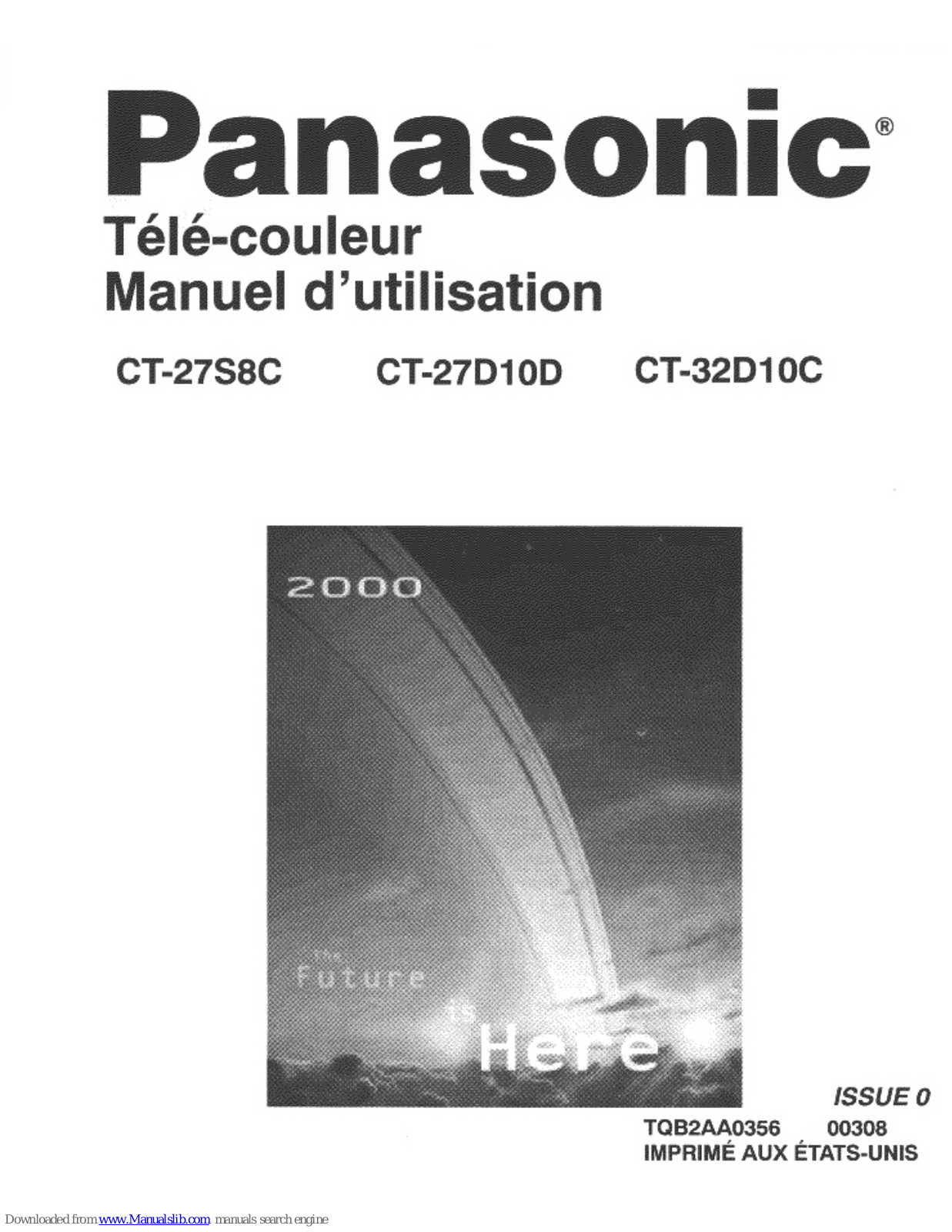 Panasonic CT-27D10D, CT-27S8C, CT-32D10C, CT27D10DB - 27