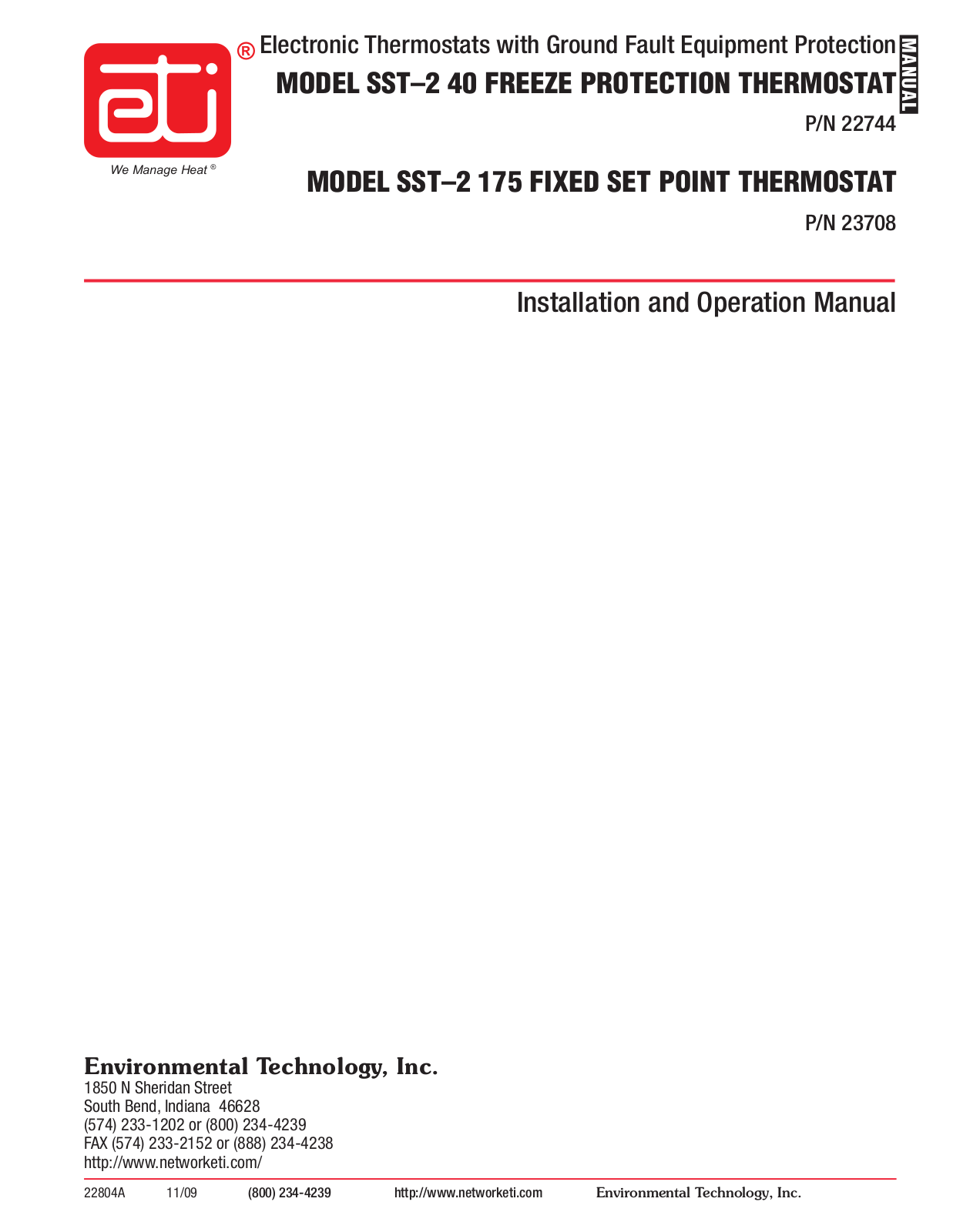 KING SST 2 User Manual