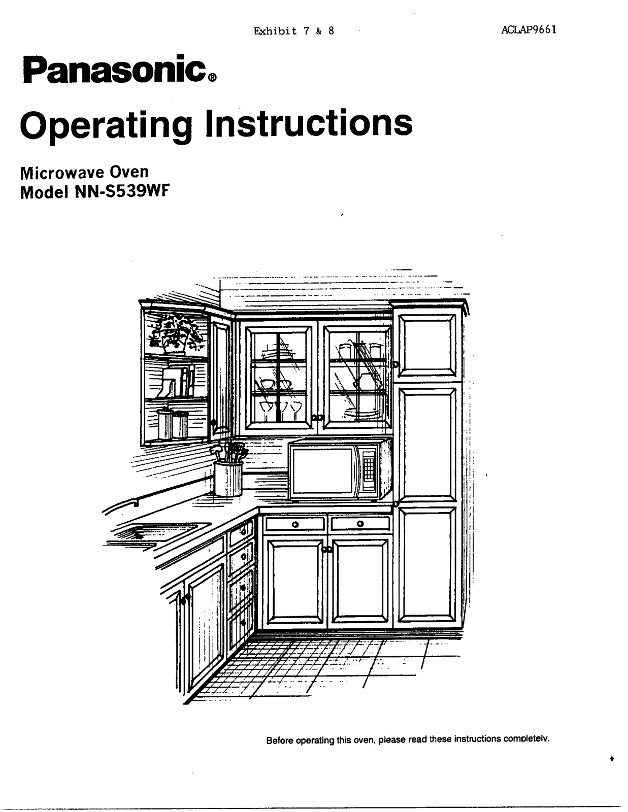 Panasonic AP9661 Users Manual