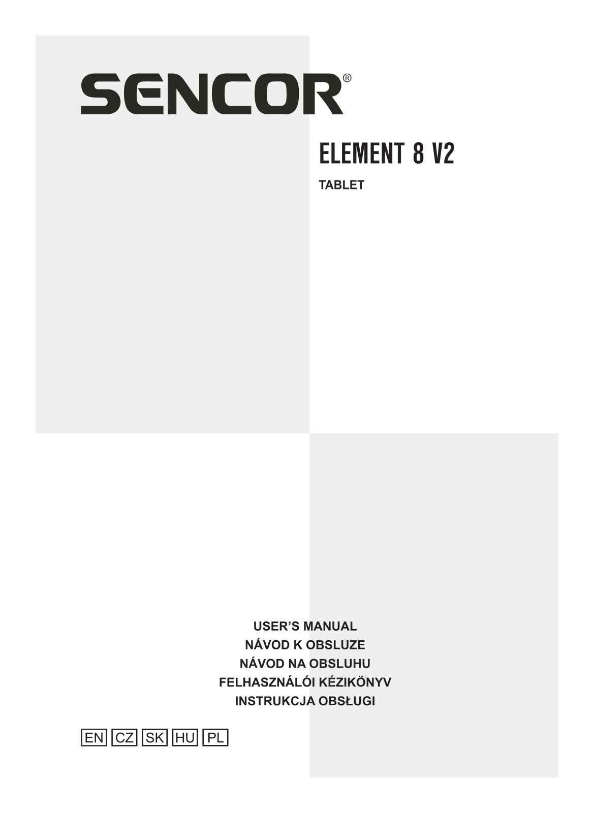 Sencor ELEMENT 8 V2 User Manual - ManualMachine.com