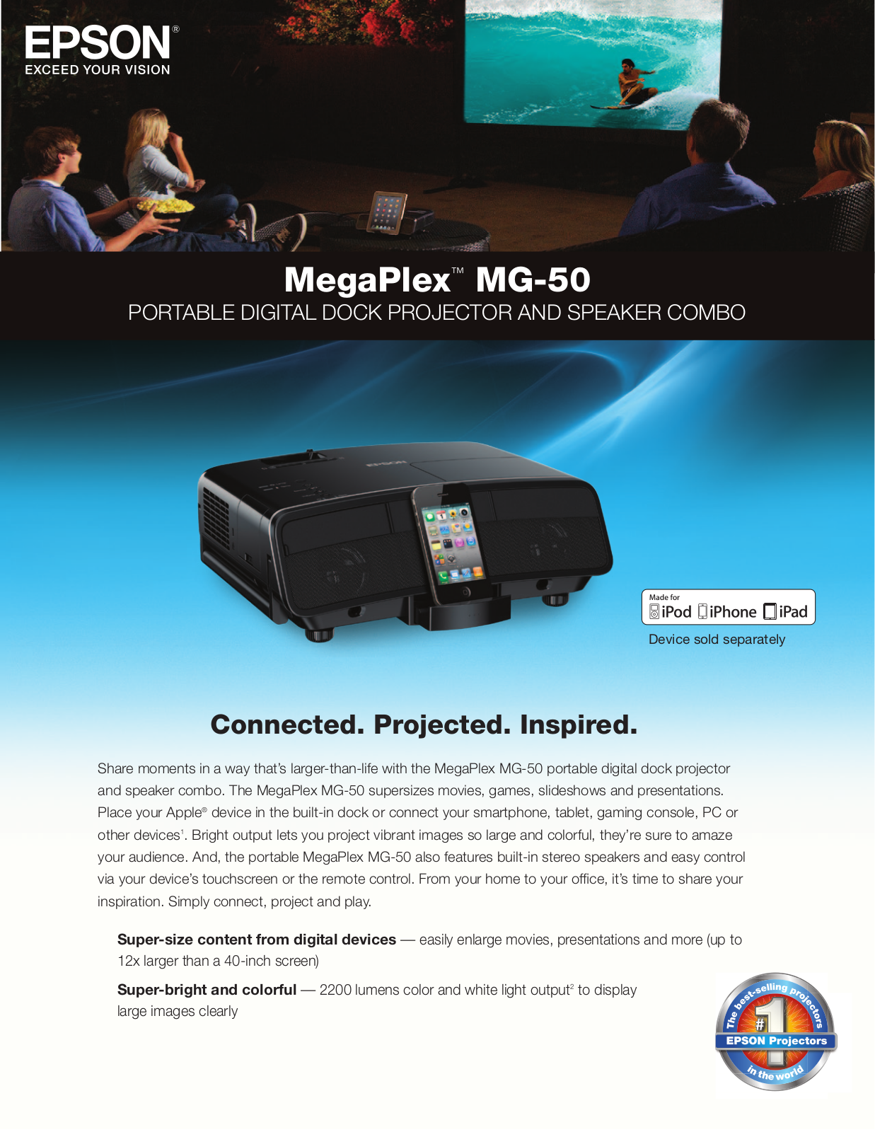 Epson MG-50 Product Brochure