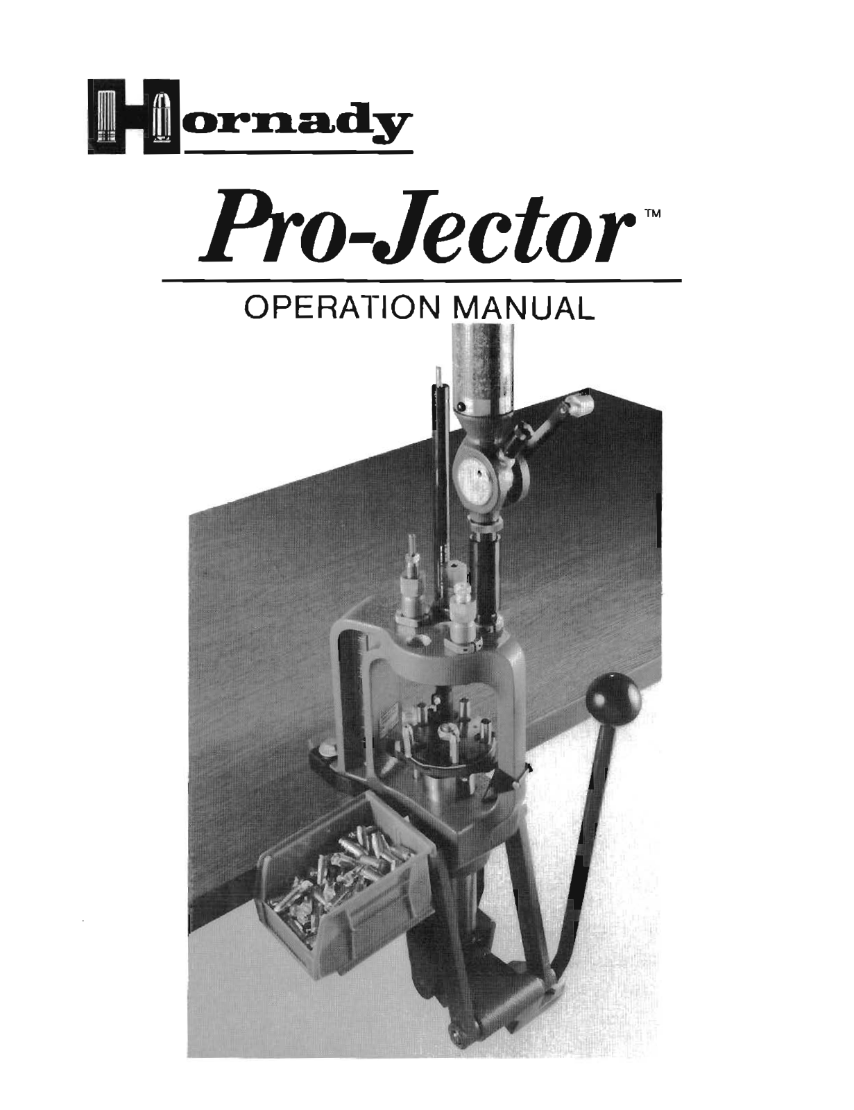 HORNADY Pro-Jector Instruction Manual