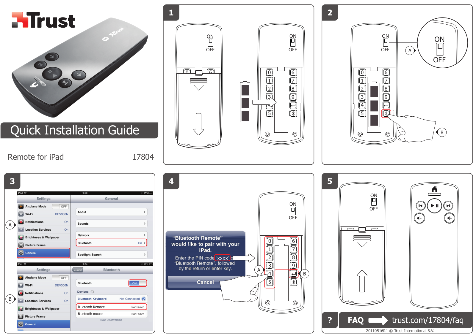 Trust 17804 User guide