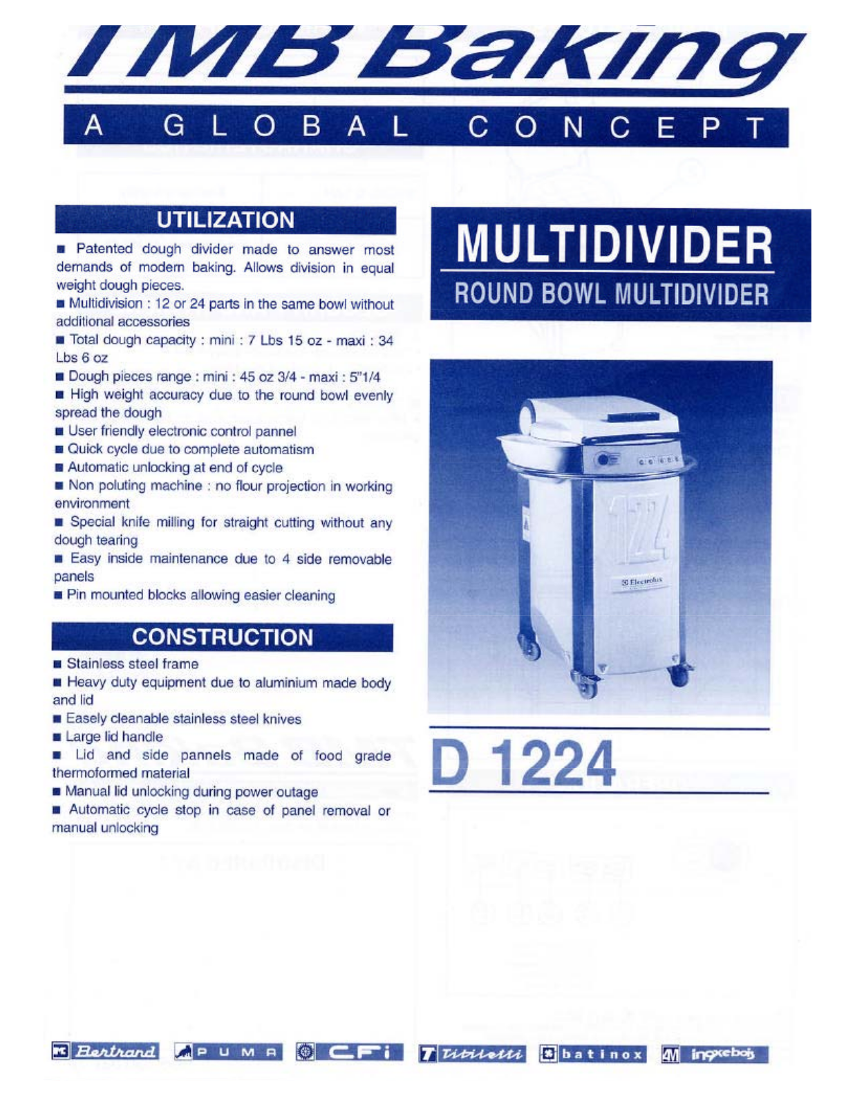 Tmb D1224 User Manual