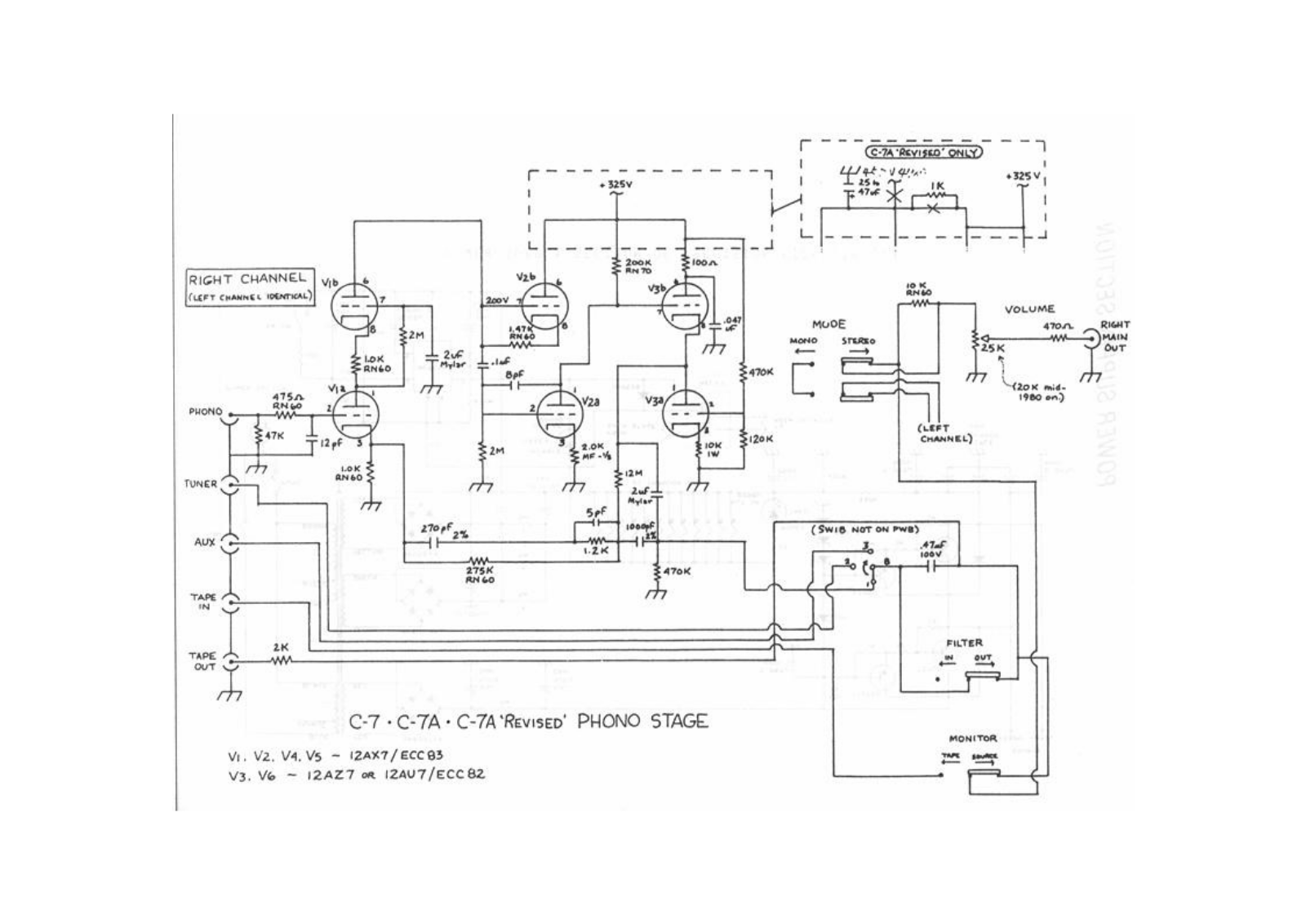 Precision Fidelity PrecisionFidelity-C7 Schematic - ManualMachine.com