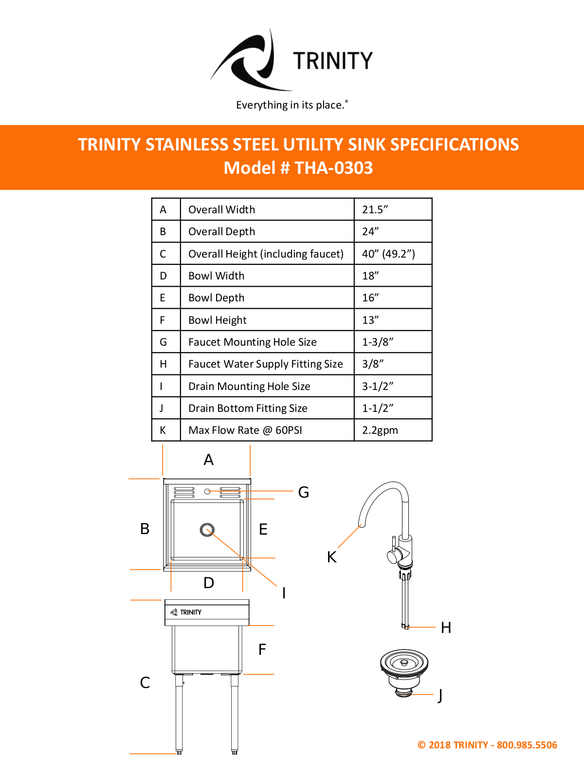 Trinity TTY1204 Specifications - ManualMachine.com