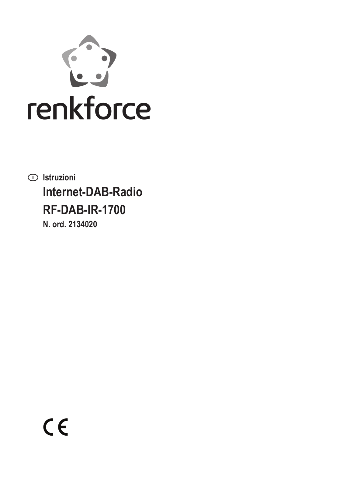 Renkforce RF-DAB-IR-1700 User guide