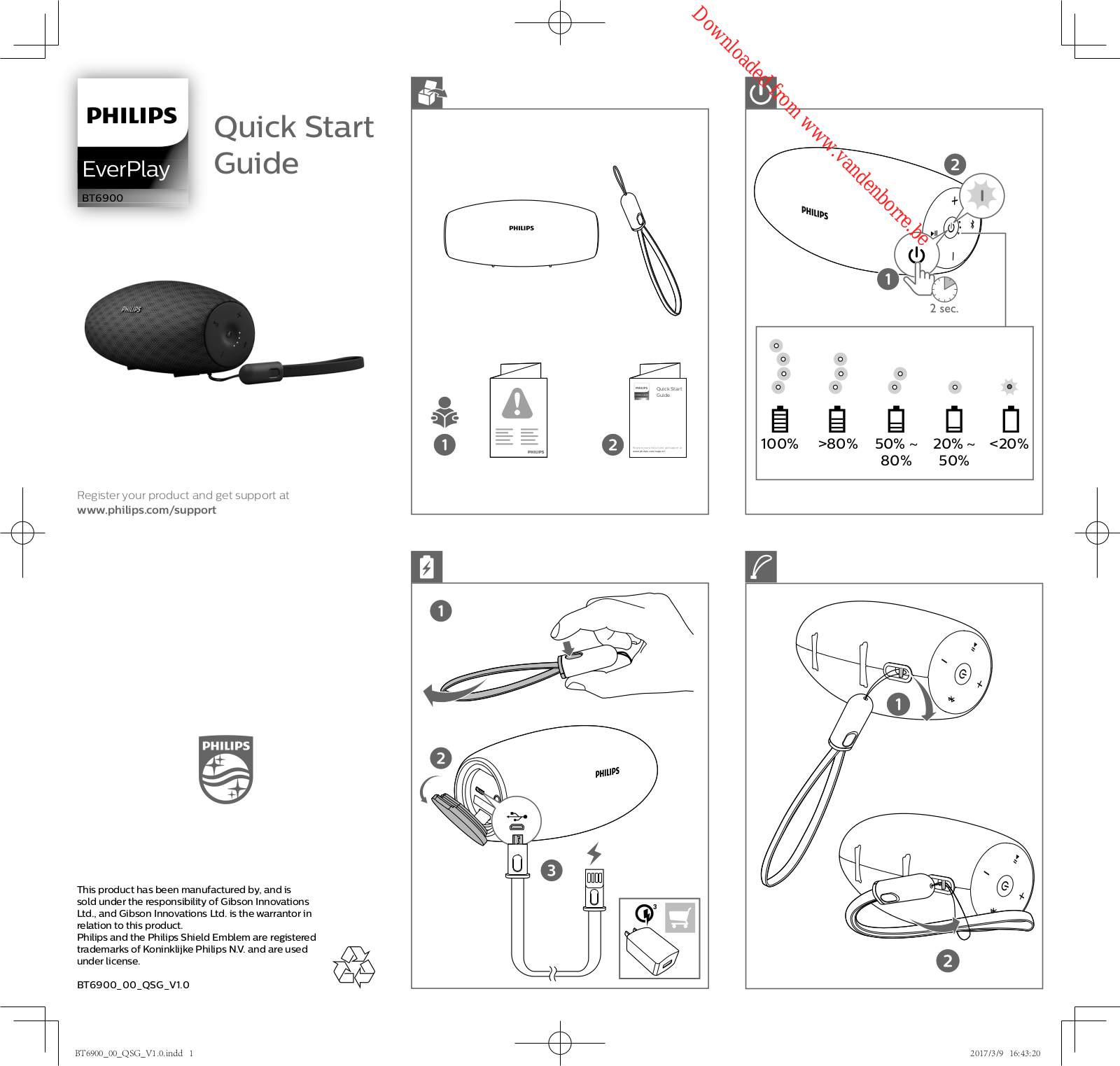 PHILIPS BT6900 User Manual