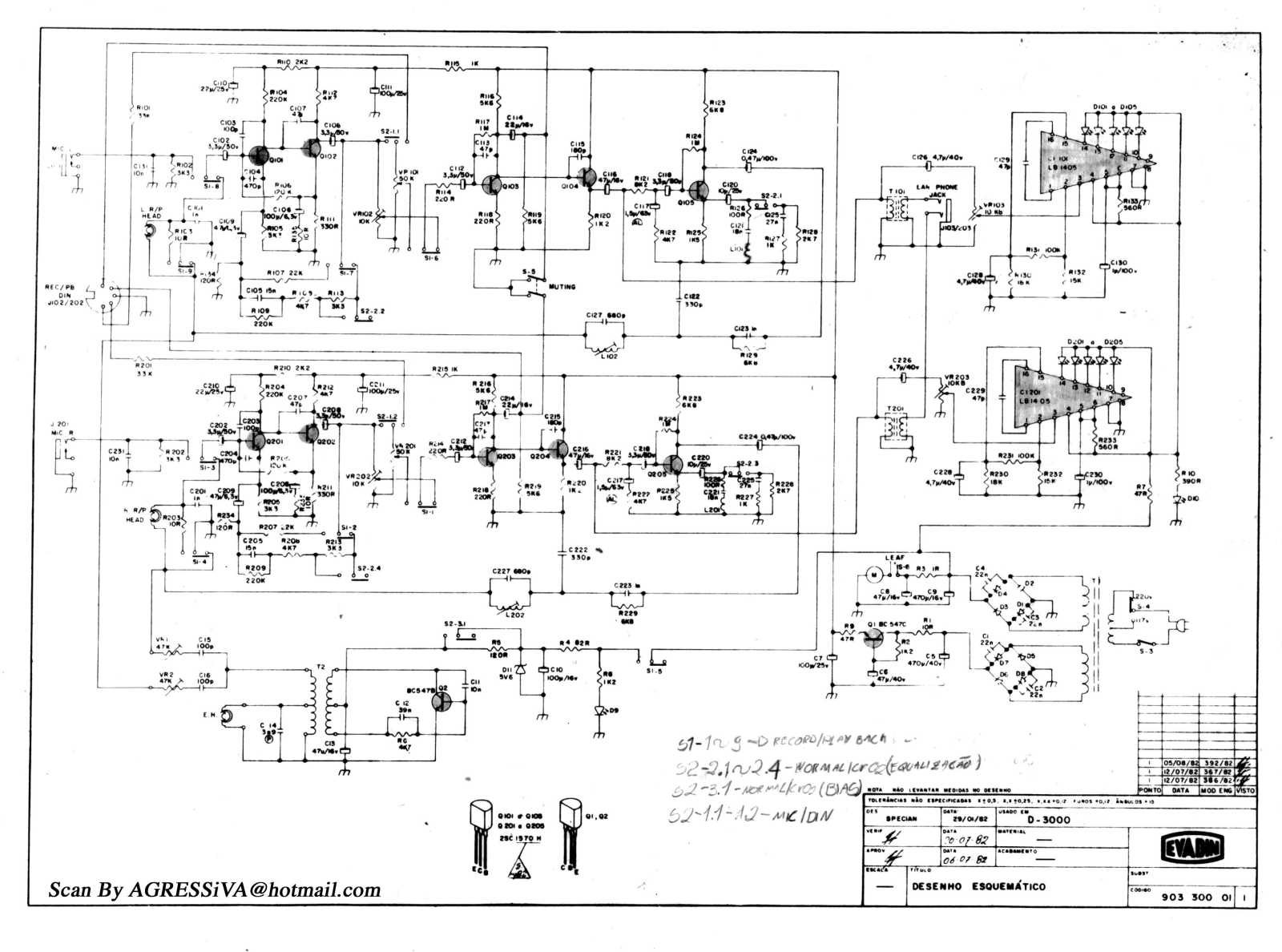 Aiko TD3000 Schematic - ManualMachine.com