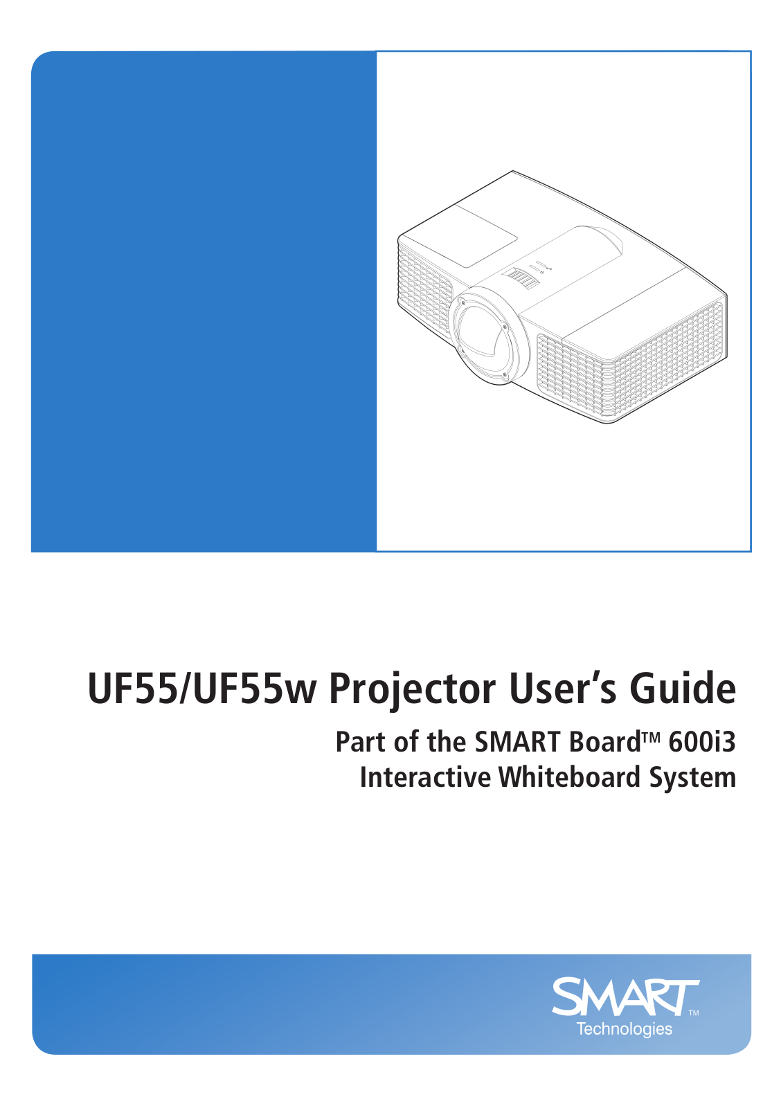 SMART UF55, UF55w User manual - ManualMachine.com