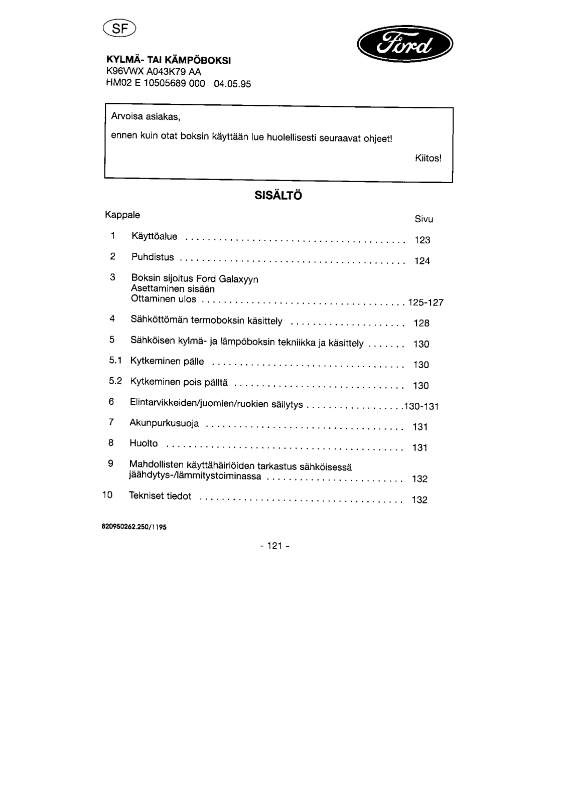 AEG RC080, RC1080 User Manual