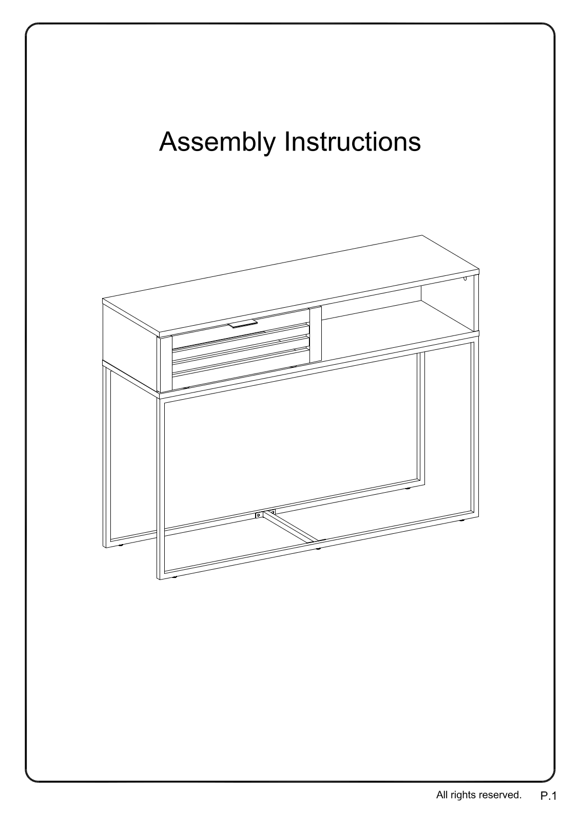 Foundstone W006830818 Assembly Instructions - ManualMachine.com