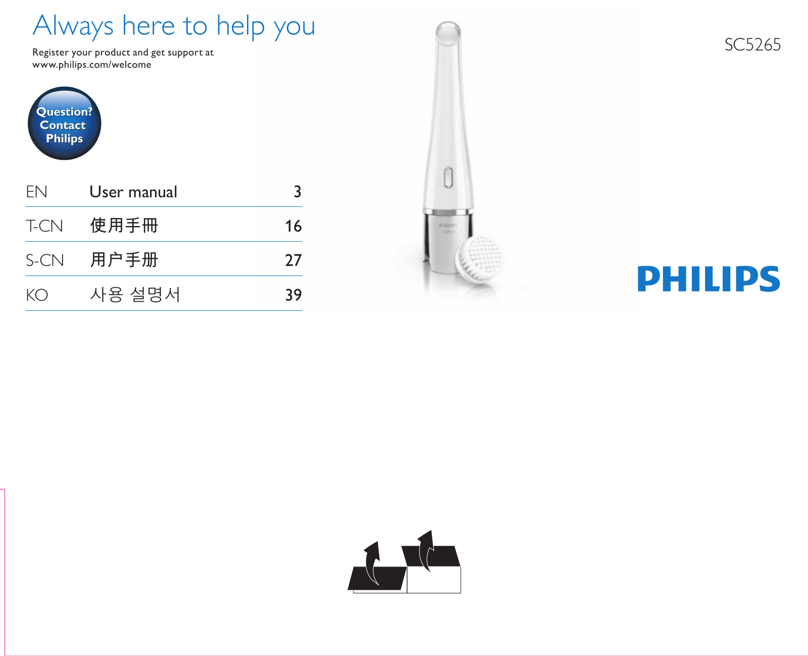 Philips SC 5265 User Manual