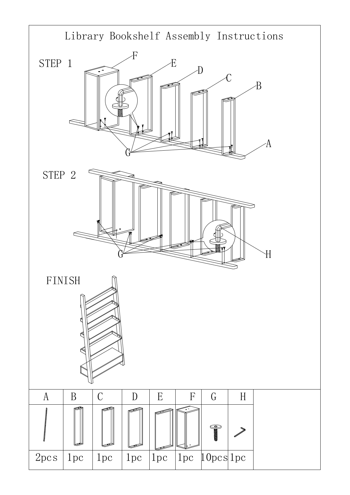 Essentials for Living 8053SGRYPNEGRY Assembly Guide