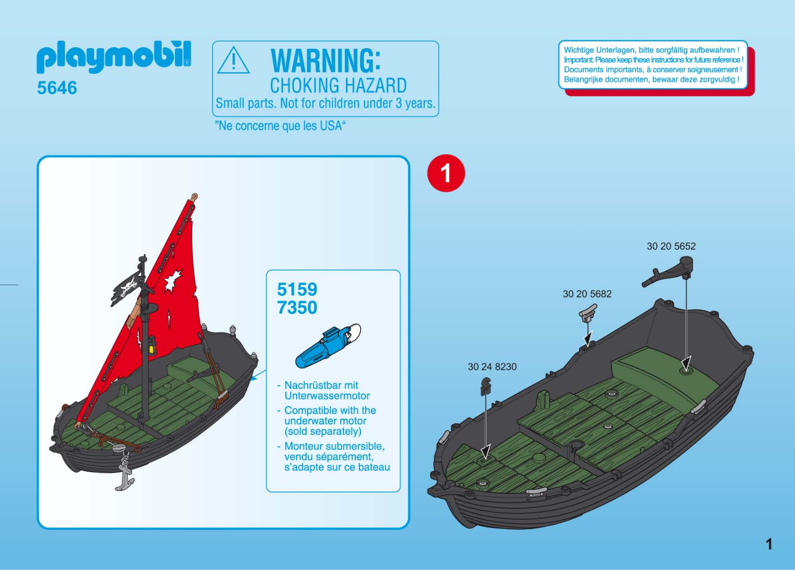 Playmobil 5646 Instructions