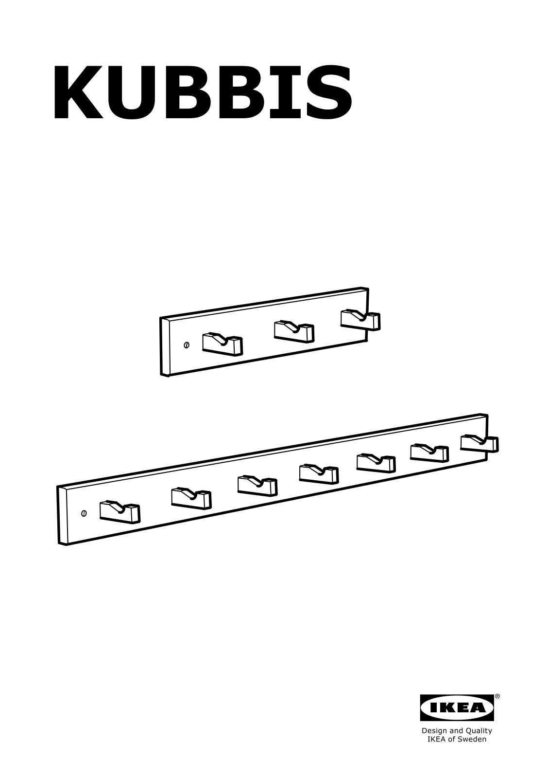 IKEA KUBBIS User Manual