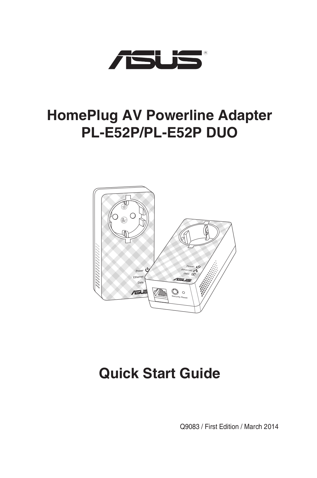 Asus PL-E52P, PL-E52P DUO User guide