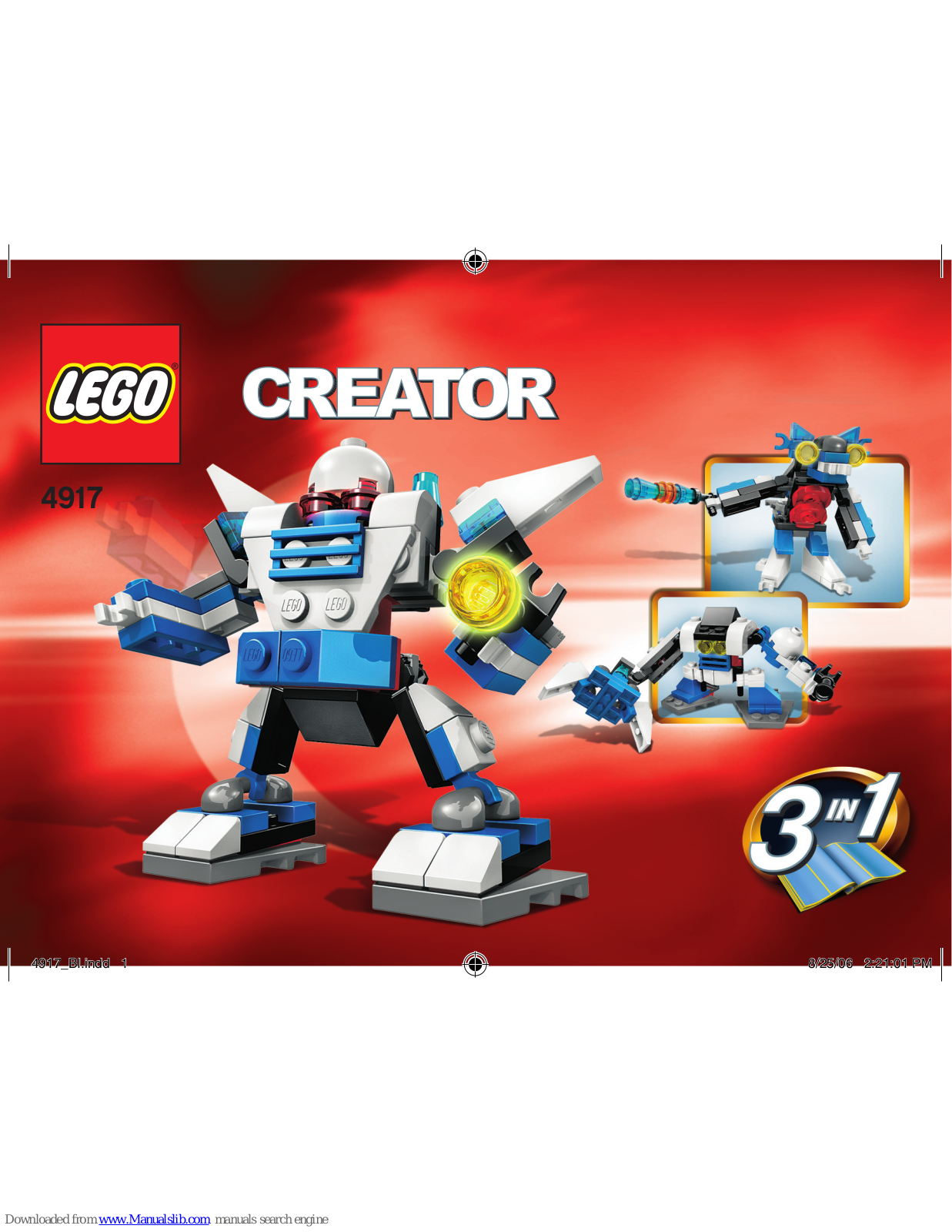 LEGO CREATOR 4917 Building Instructions