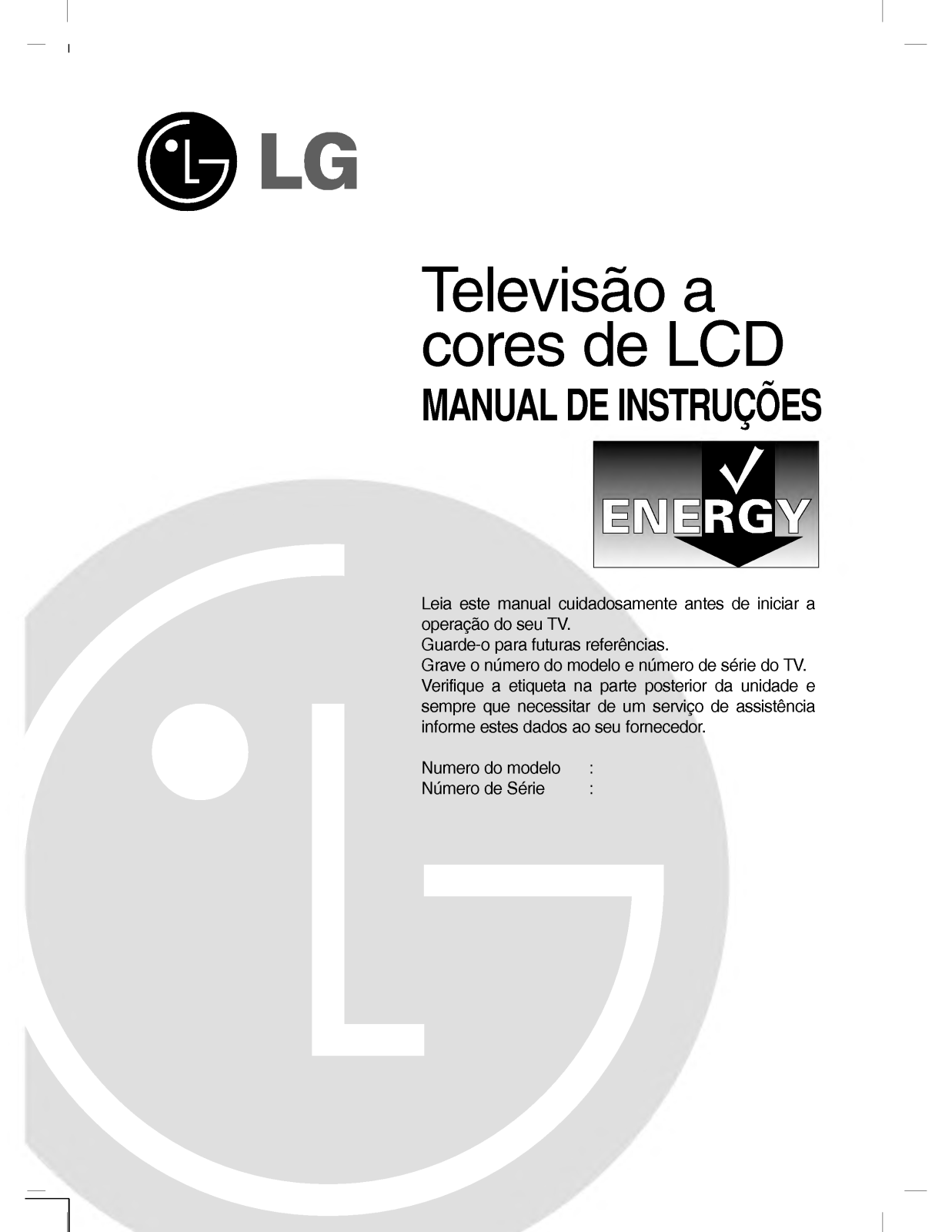 Lg RZ-23LZ50 User Manual